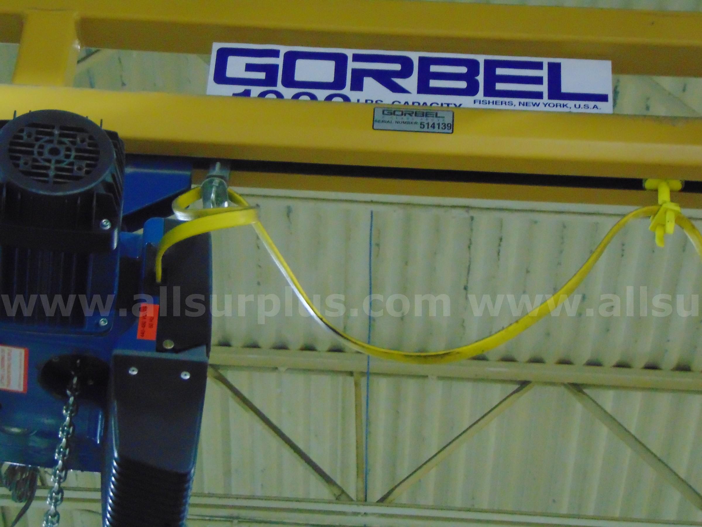 Gorbel Gantry Cranes Gorbel Free Standing Government Surplus Auction - Photo #4