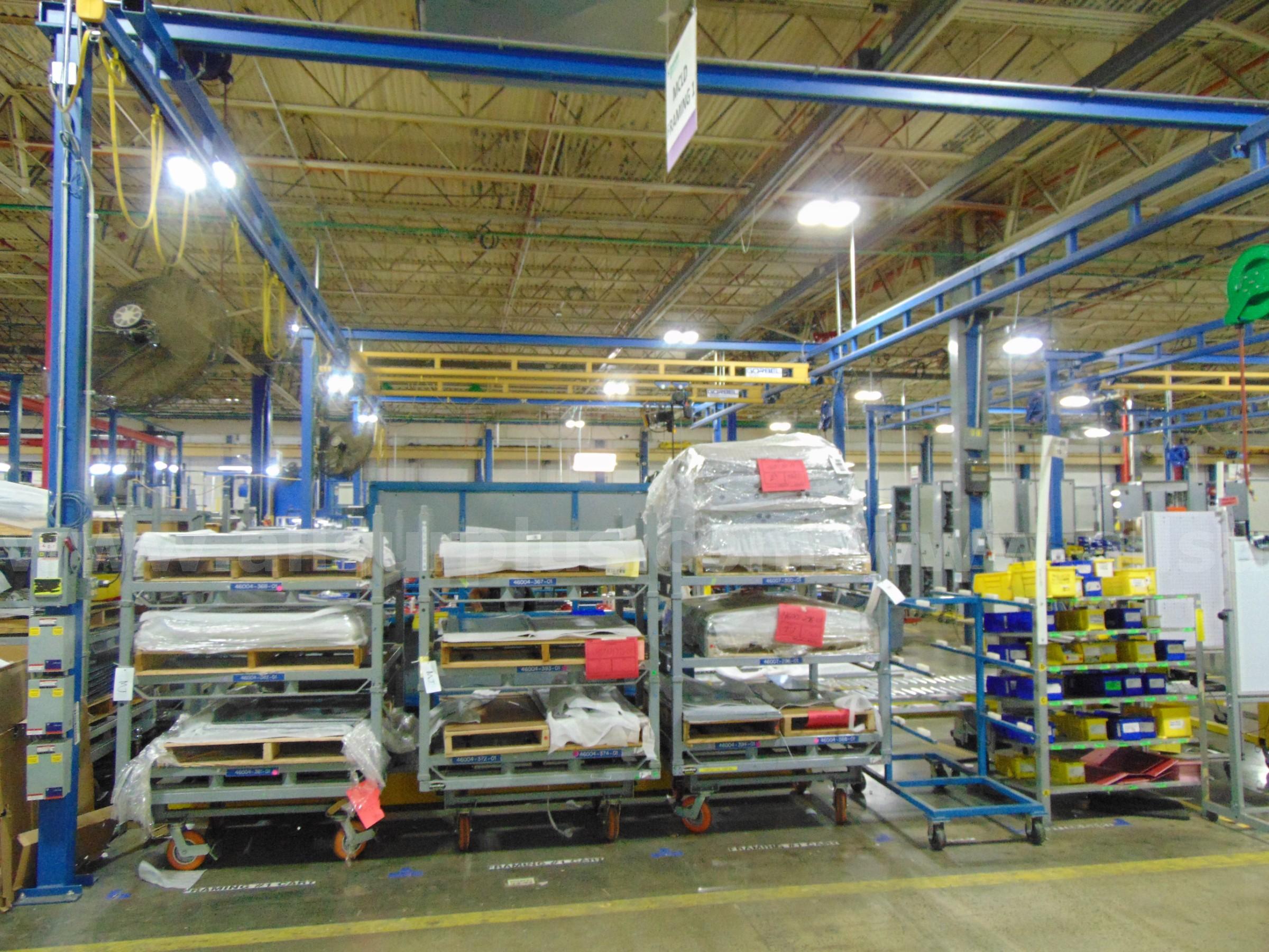 Gorbel Gantry Cranes Gorbel Free Standing Government Surplus Auction - Primary Photo