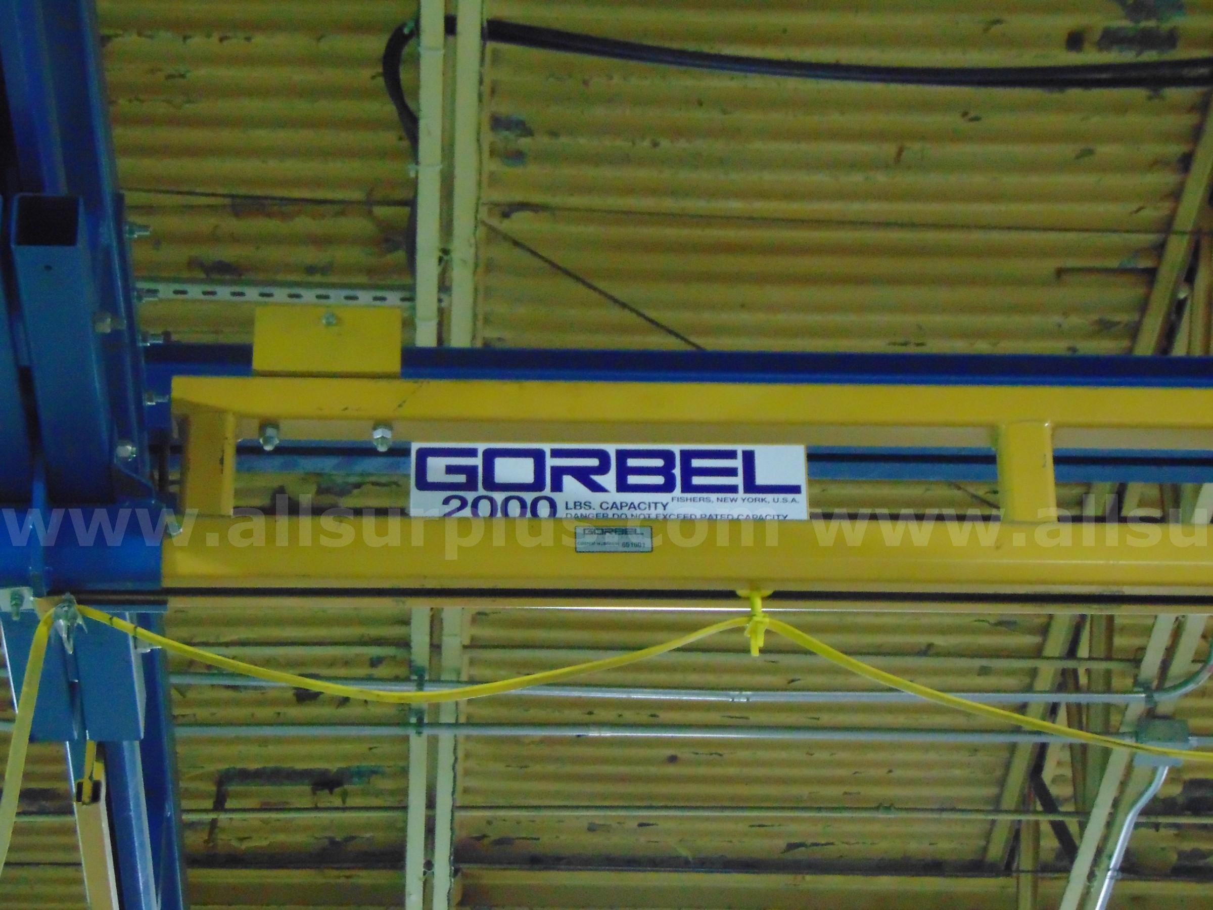 Gorbel Gantry Crane Gorbel Free Standing Government Surplus Auction - Photo #3