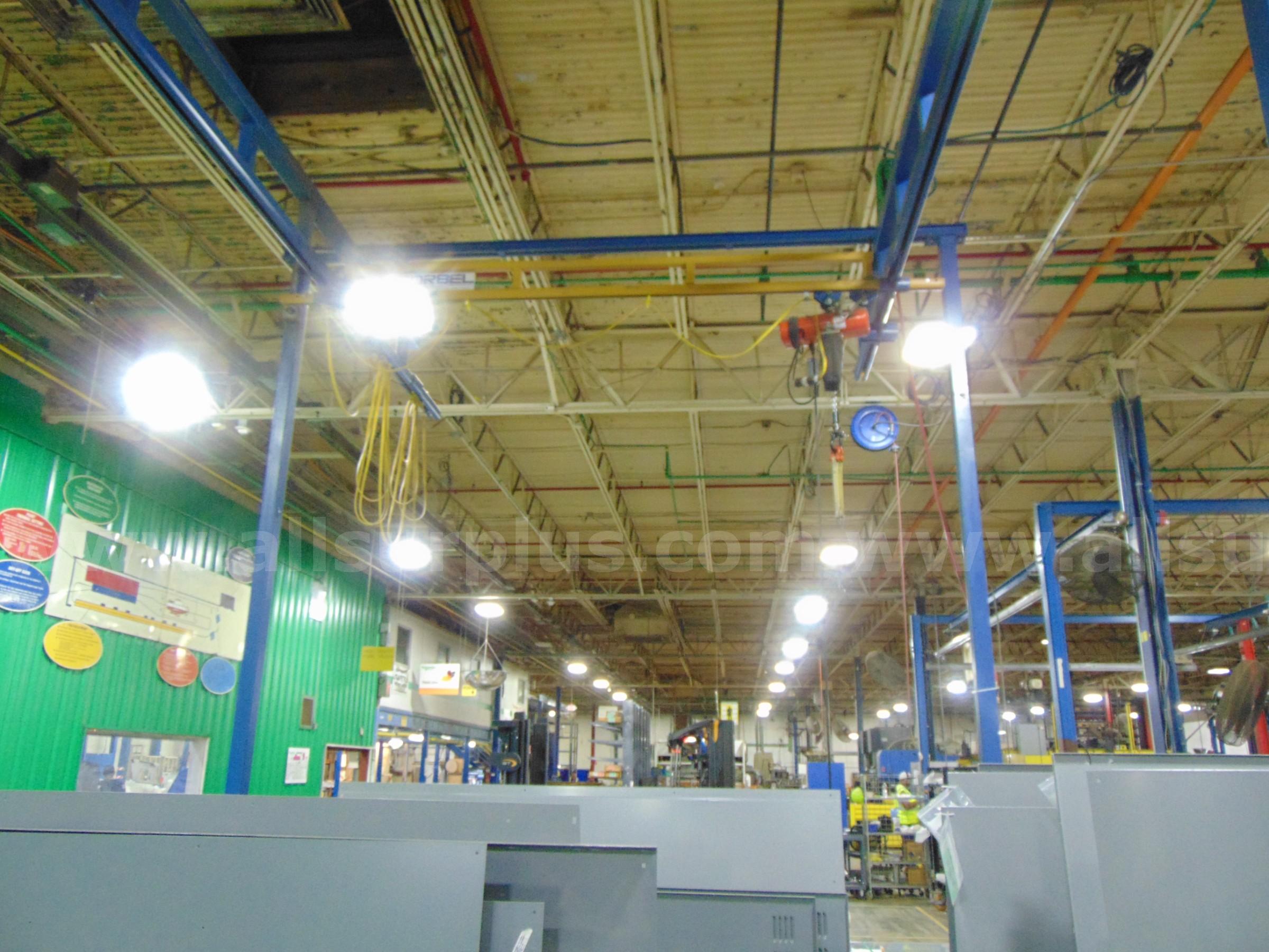 Gorbel Gantry Crane Gorbel Free Standing Government Surplus Auction - Photo #5
