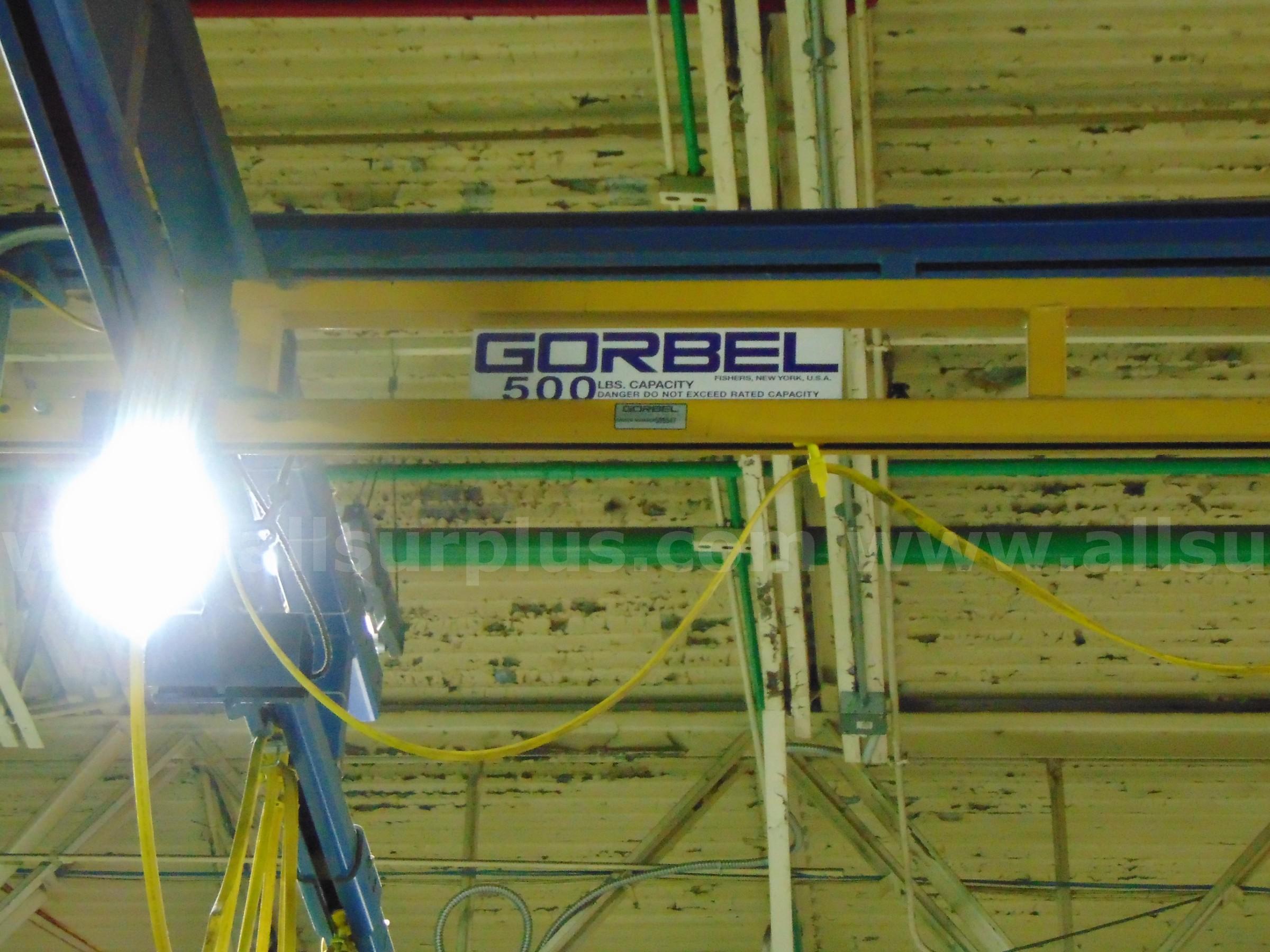 Gorbel Gantry Crane Gorbel Free Standing Government Surplus Auction - Photo #6