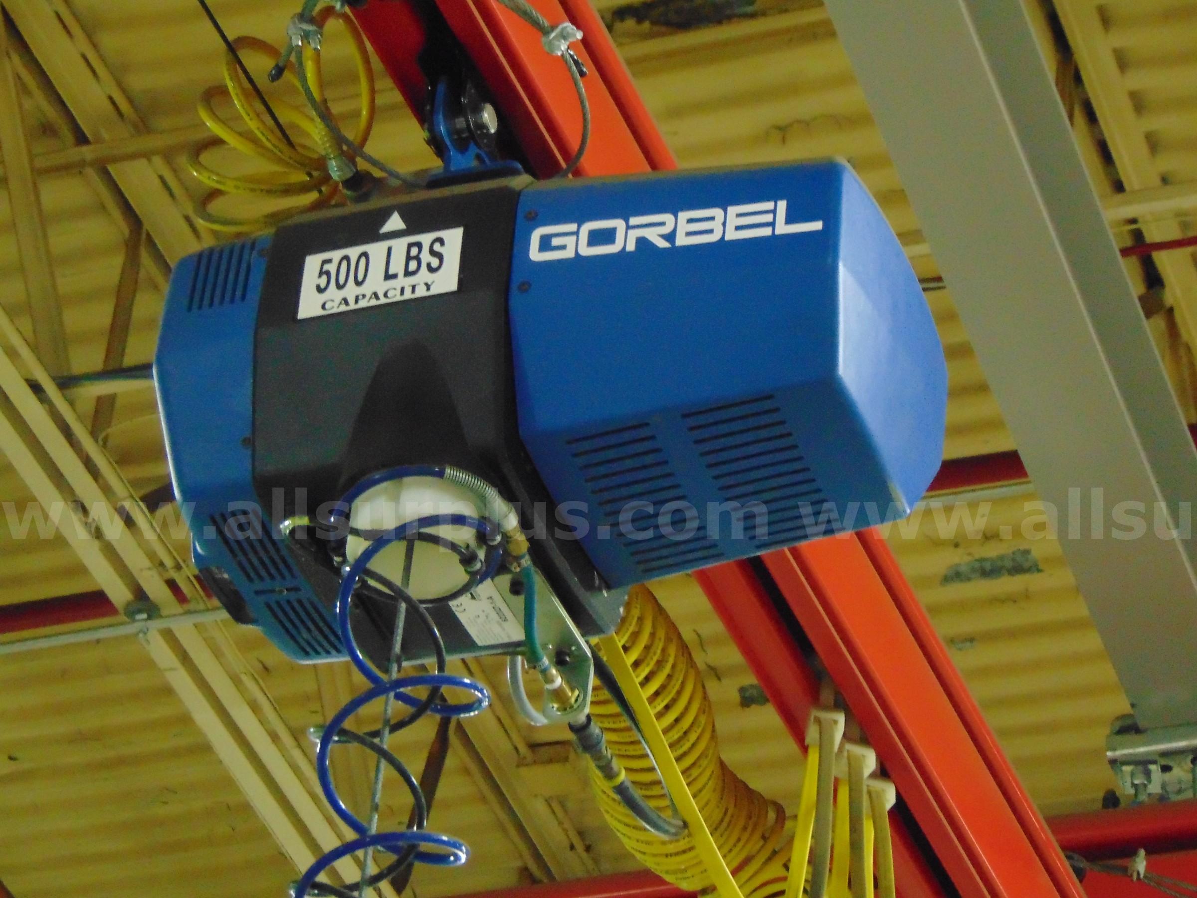 Gorbel Gantry Crane Gorbel Free Standing Government Surplus Auction - Photo #2