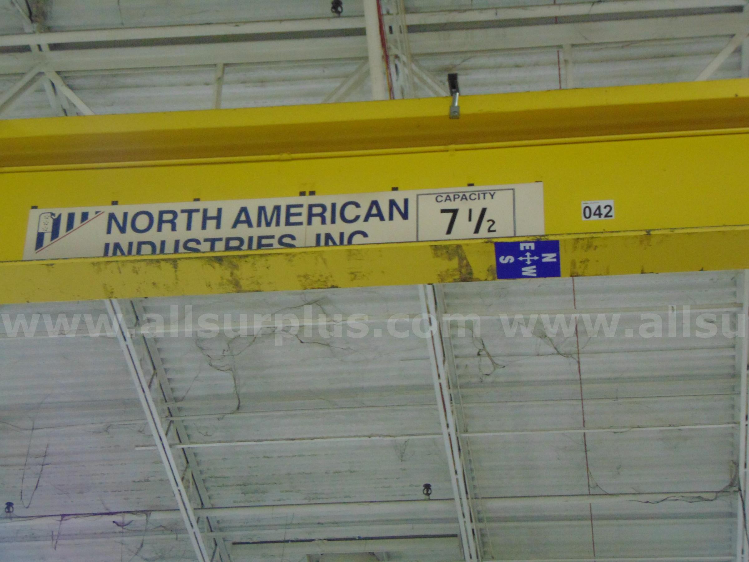 North American Industries Inc. Gantry Crane North American Industries Inc. Over Beam Style Government Surplus Auction - Photo #6