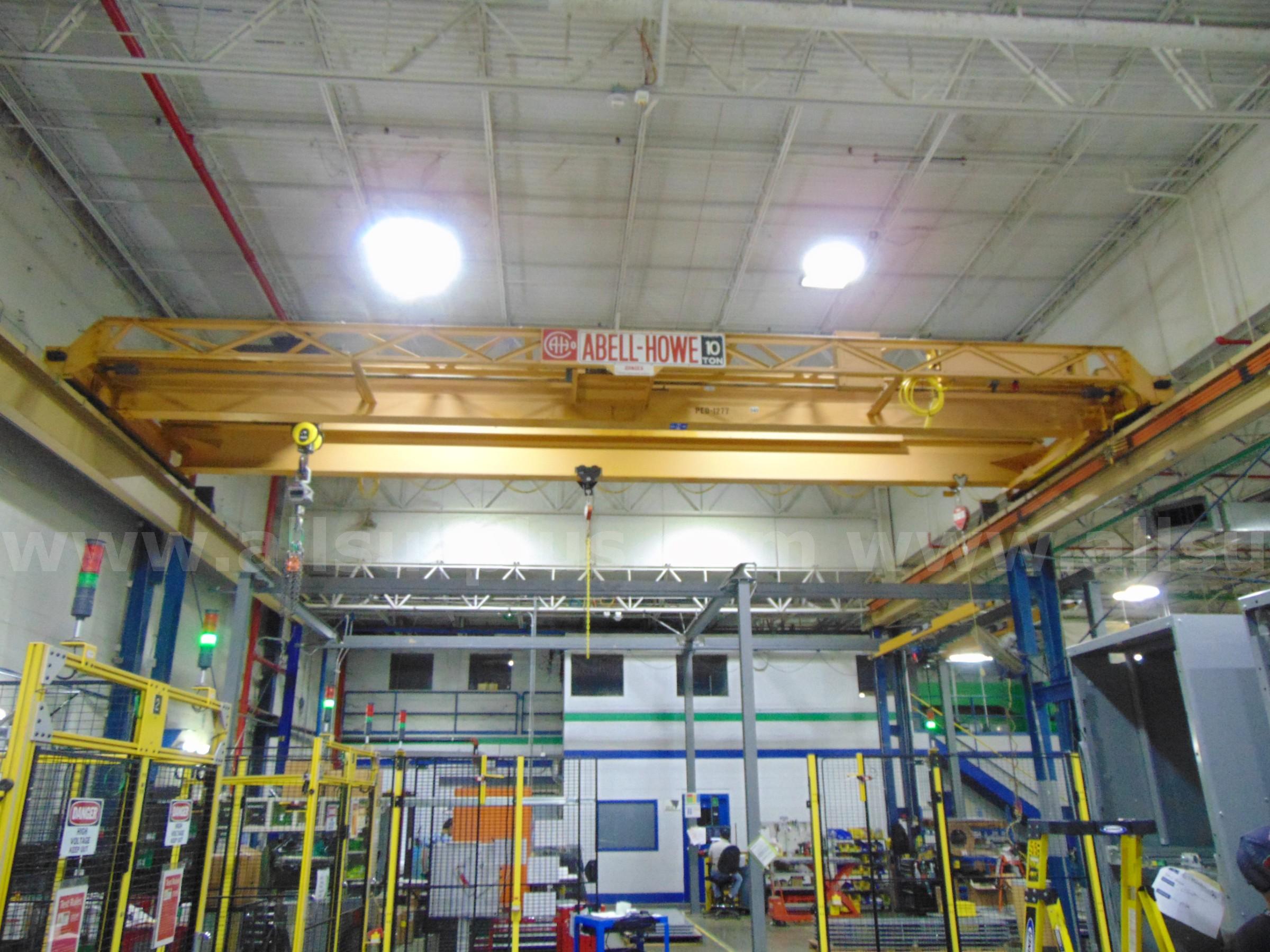 Abell Howe Gantry Crane Abell Howe Over Beam Style Government Surplus Auction - Primary Photo