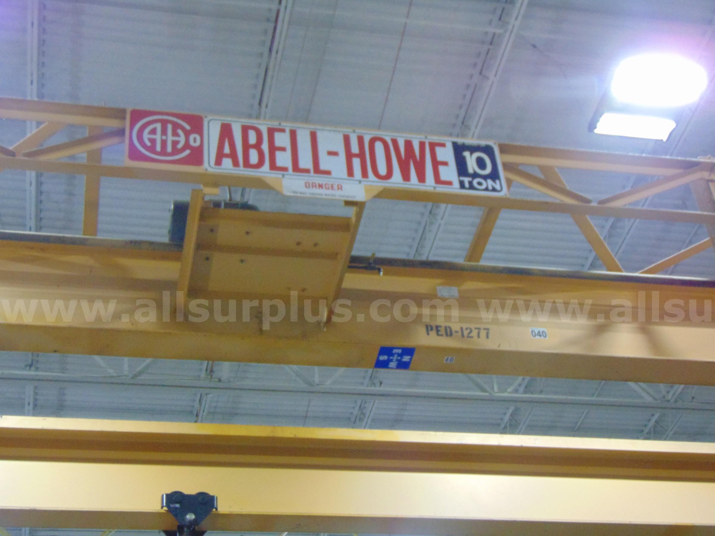 Abell Howe Gantry Crane Abell Howe Over Beam Style Government Surplus Auction - Photo #3