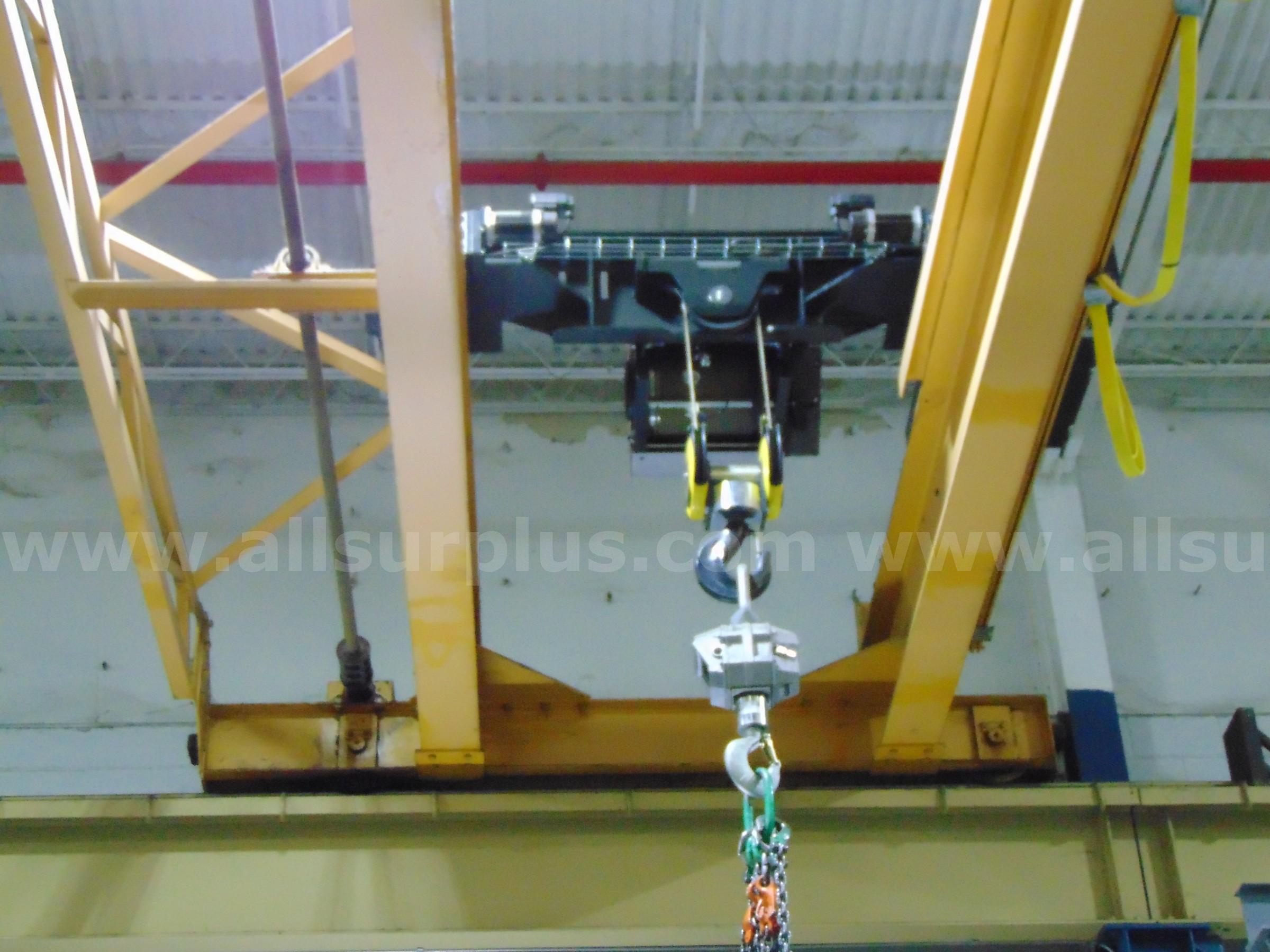 Abell Howe Gantry Crane Abell Howe Over Beam Style Government Surplus Auction - Photo #5