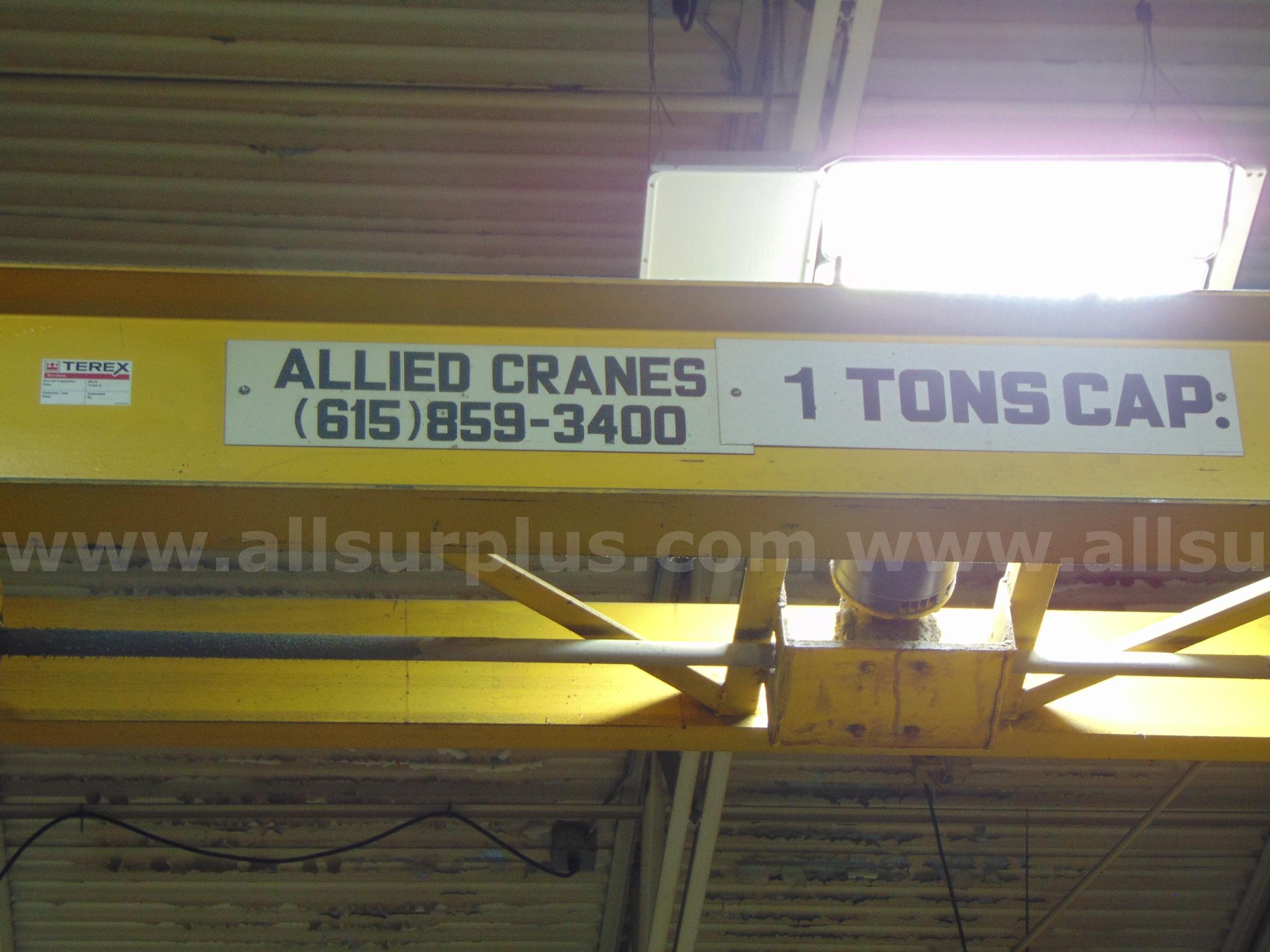 Allied Cranes Gantry Crane Allied Cranes Free Standing Government Surplus Auction - Photo #5