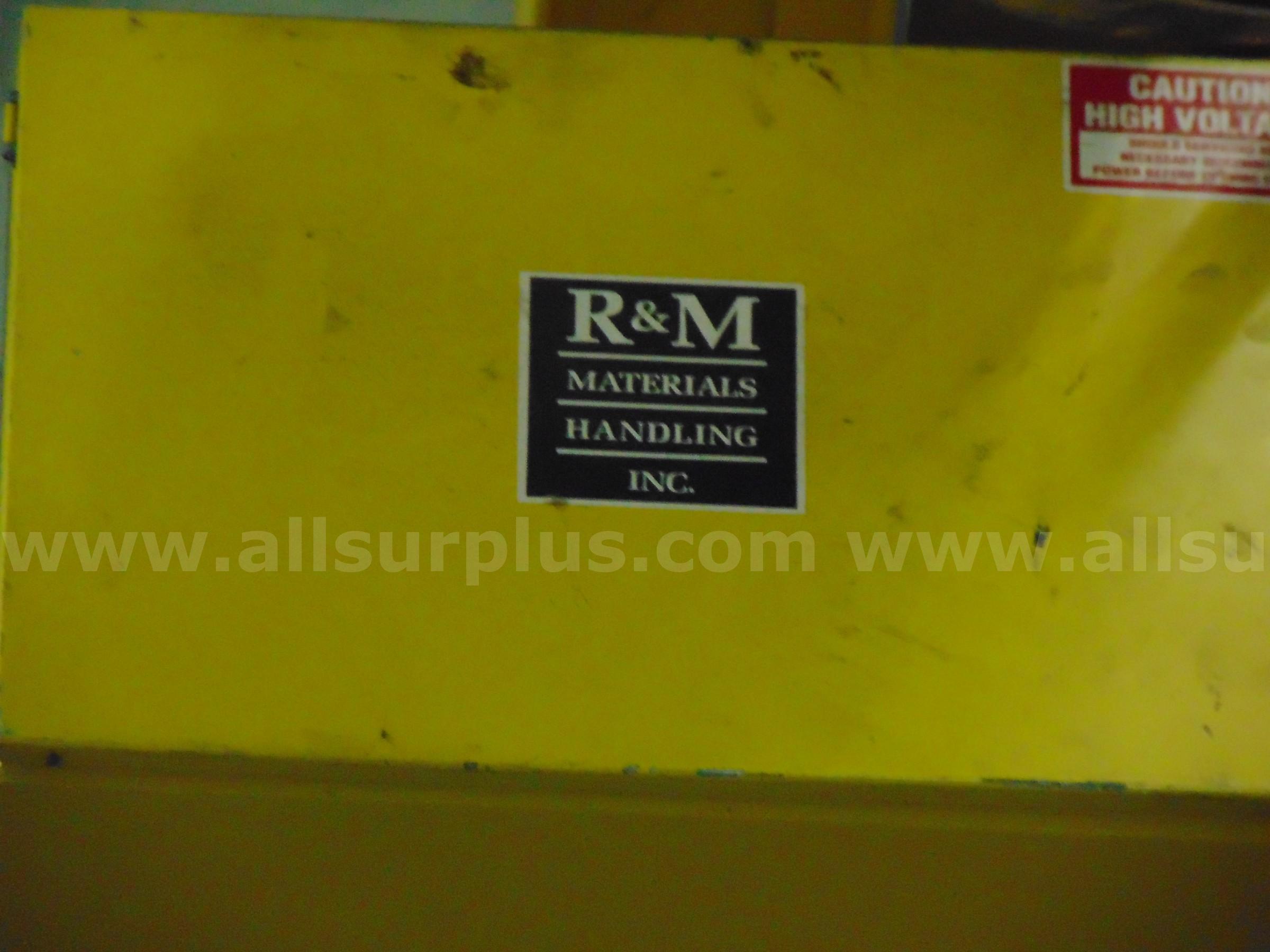 R & M Materials Handling Inc. Gantry Crane R & M Materials Handling Inc. Over Beam Style Government Surplus Auction - Photo #3