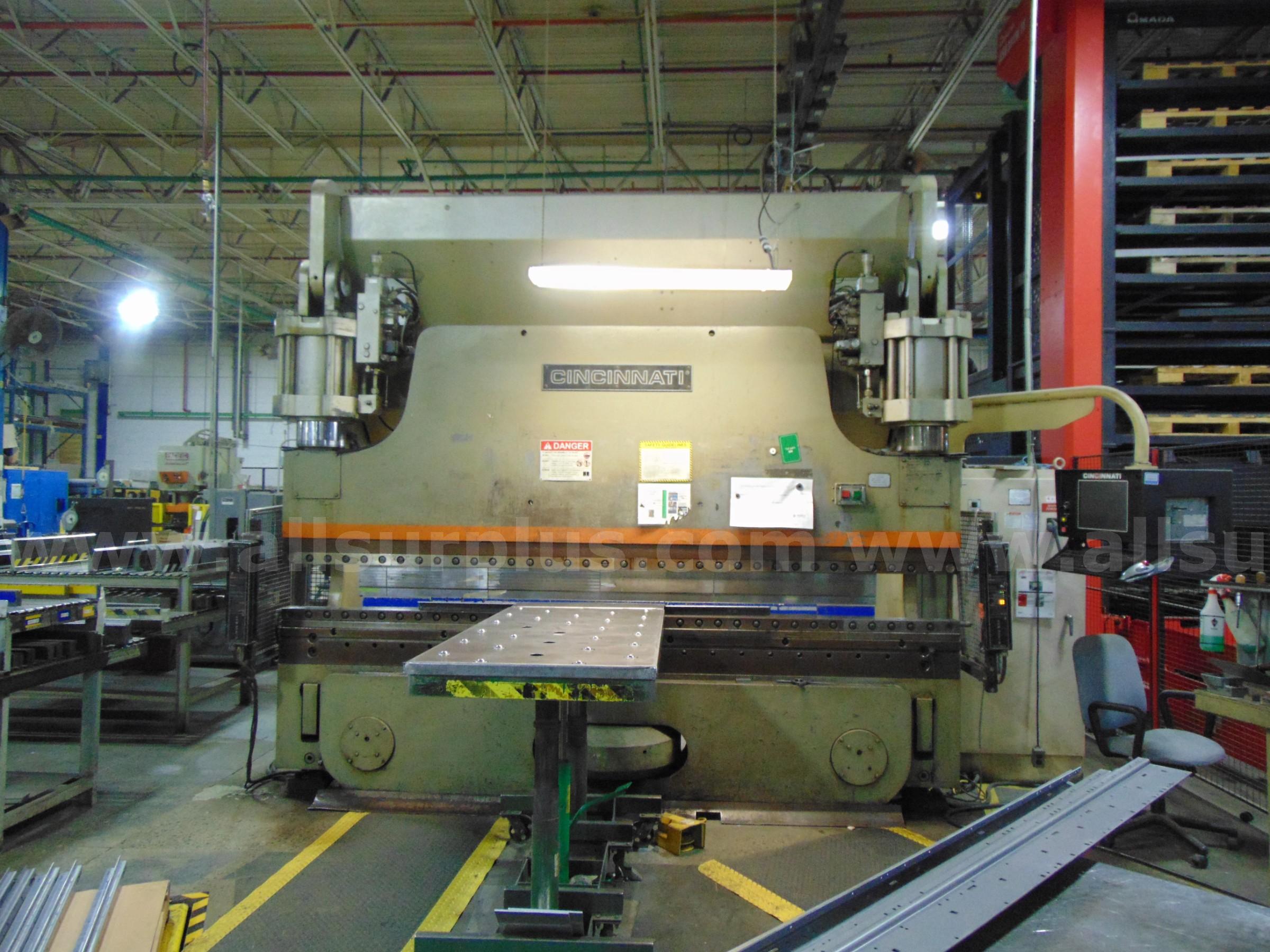 Cincinnati 350 AF X 10 Press Brake Cincinnati 350 Government Surplus Auction - Primary Photo