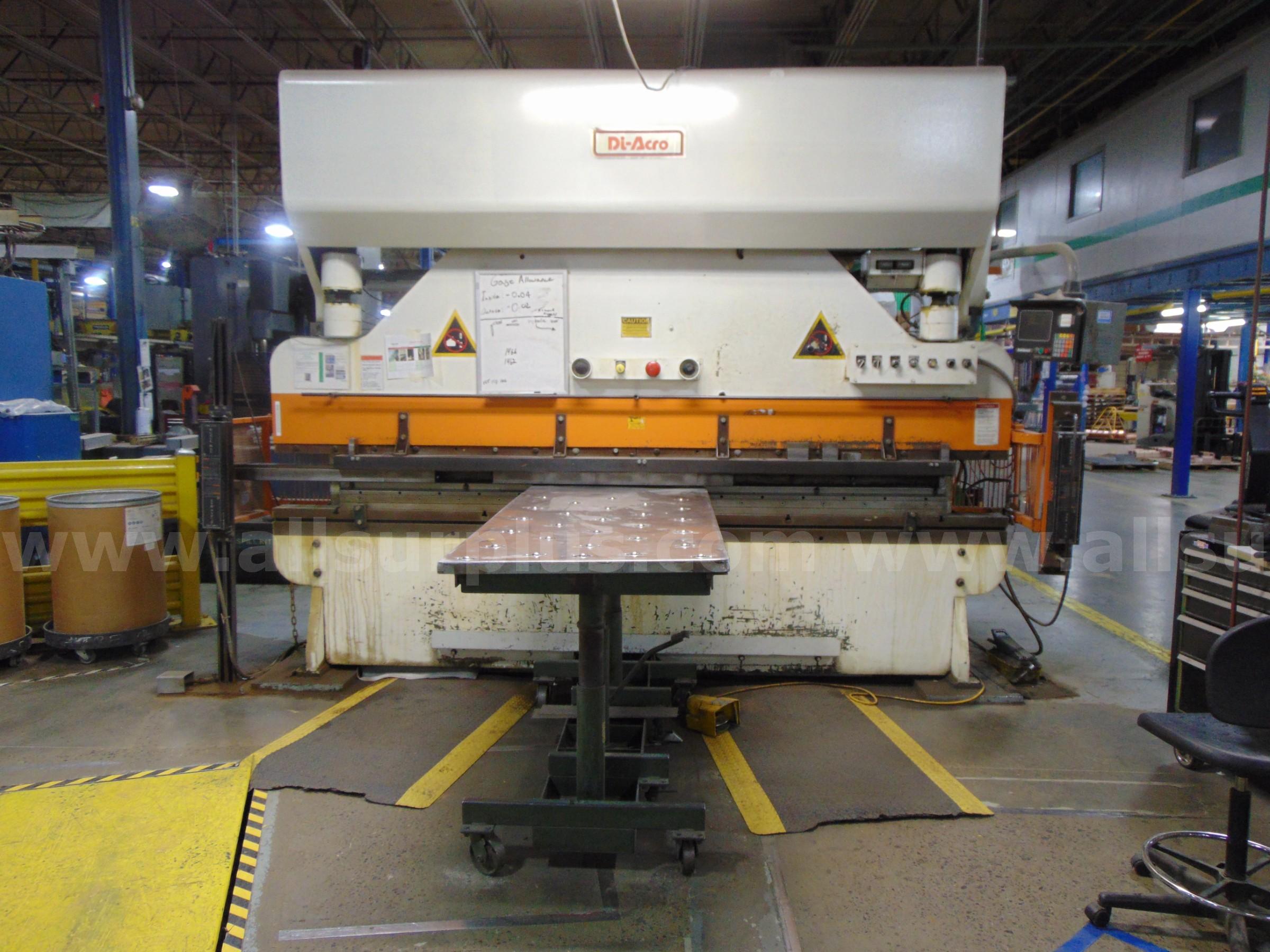 Di-Acro 150-12 Press Brake Di-Acro 150 Government Surplus Auction - Primary Photo