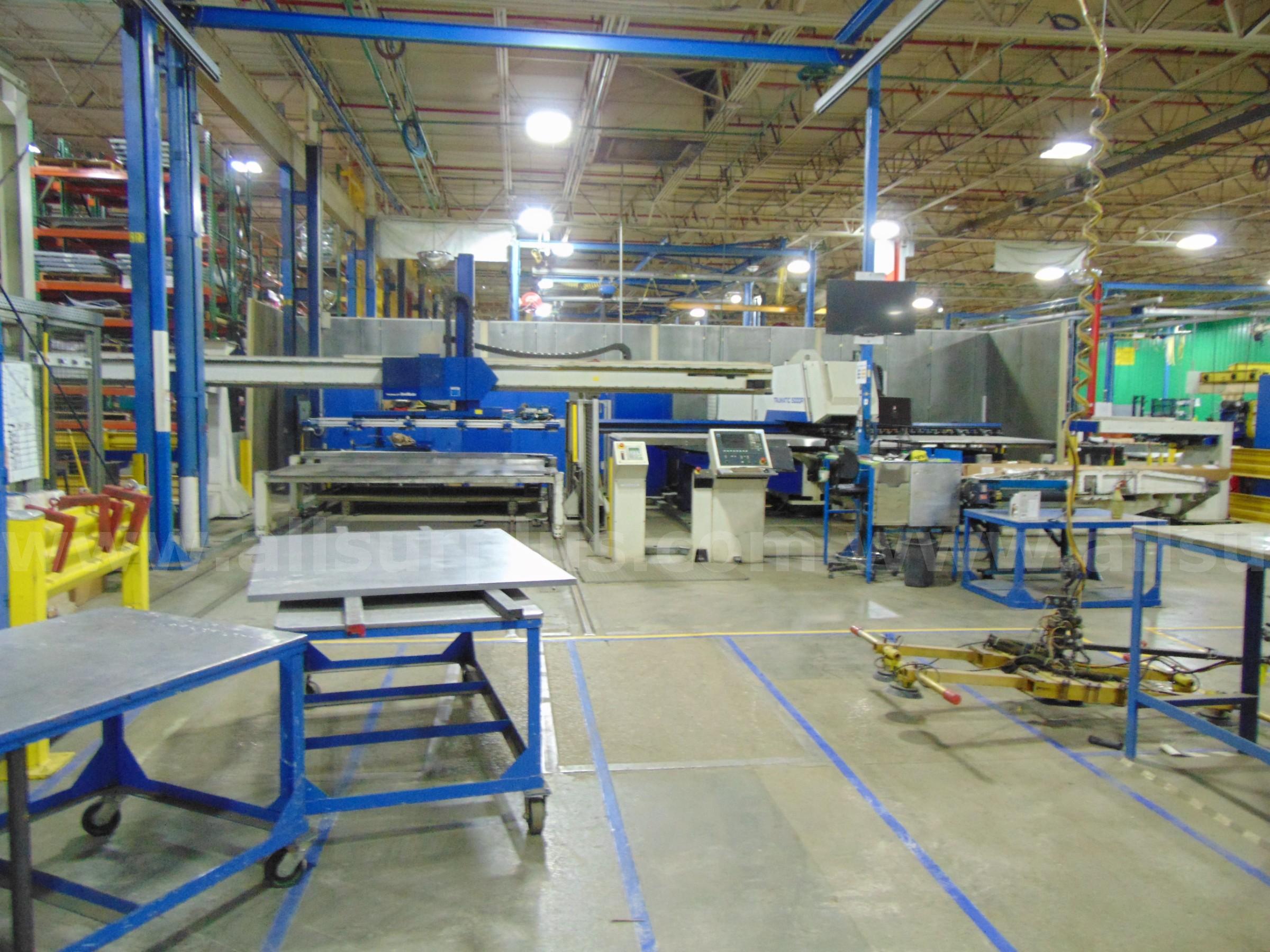 2006 Trumpf Trumatic 5000R CNC Punching Machine Trumpf 5000R Government Surplus Auction - Primary Photo