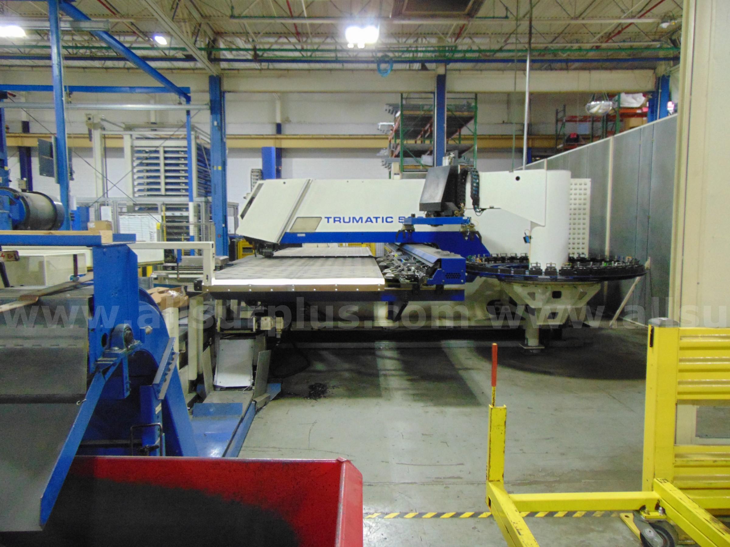 2006 Trumpf Trumatic 5000R CNC Punching Machine Trumpf 5000R Government Surplus Auction - Photo #3