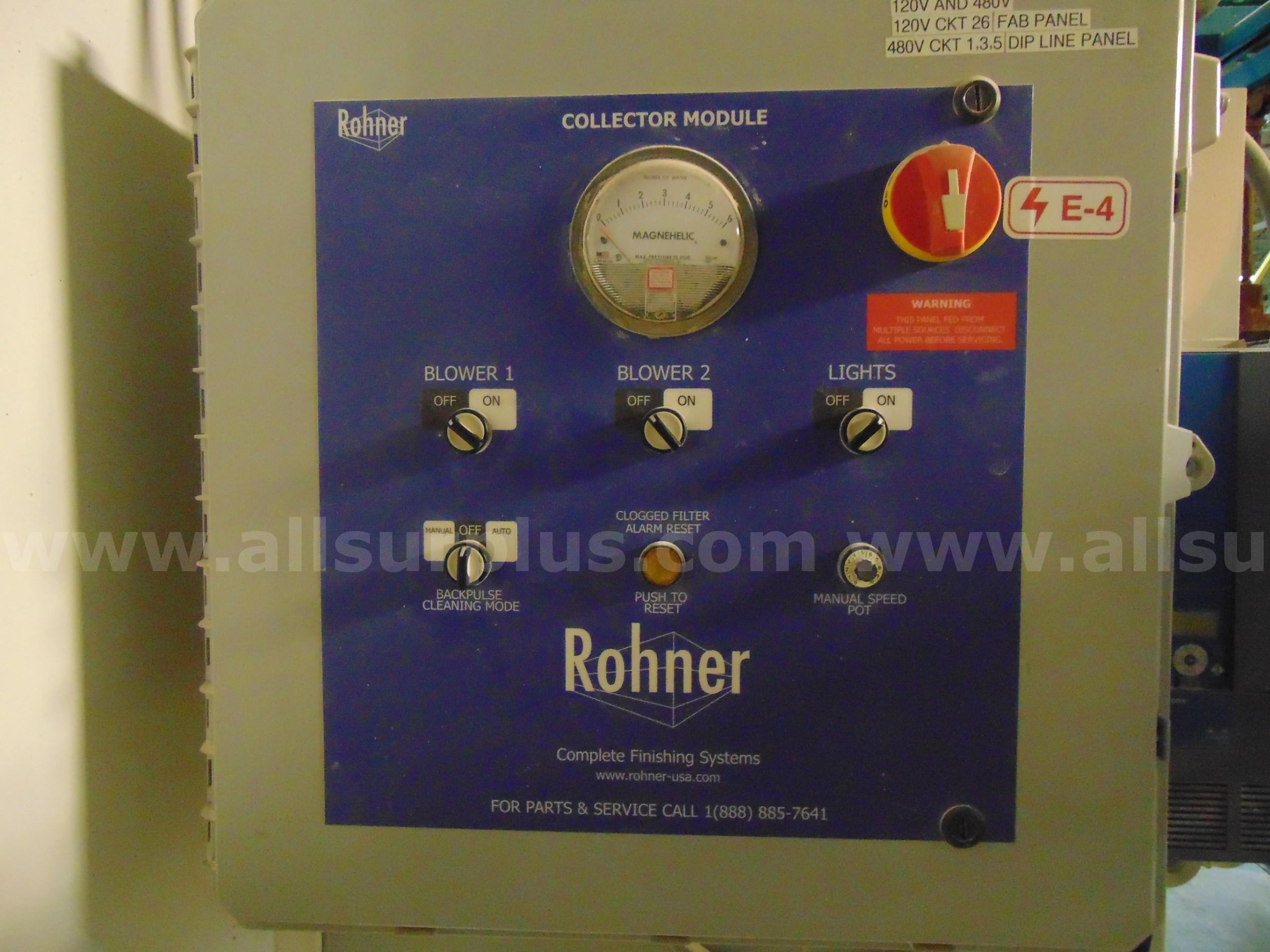Rohner Powder Coat Line Rohner Automatic Government Surplus Auction - Photo #6