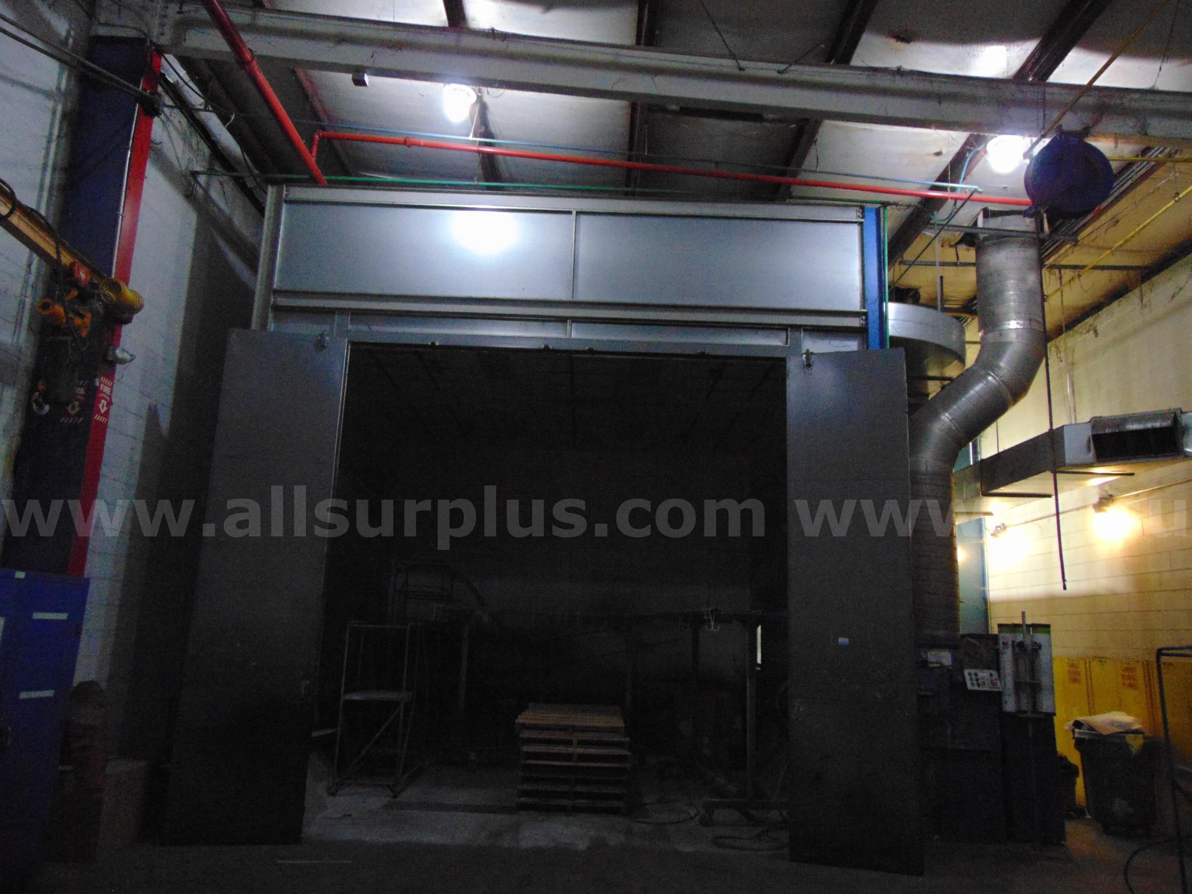 2001 Spray Booths & Systems JBI DDT-20-P68-8 Spray Booth JBI Spray Booths & Systems DDT-20-P68-8 Government Surplus Auction - Primary Photo