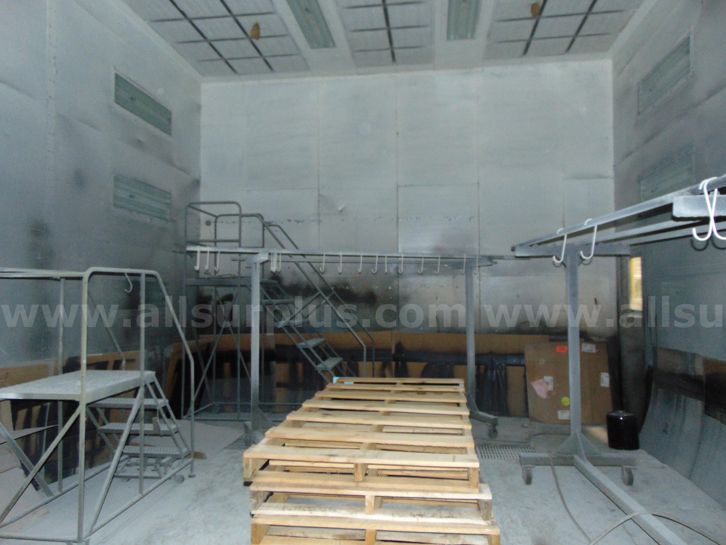 2001 Spray Booths & Systems JBI DDT-20-P68-8 Spray Booth JBI Spray Booths & Systems DDT-20-P68-8 Government Surplus Auction - Photo #2