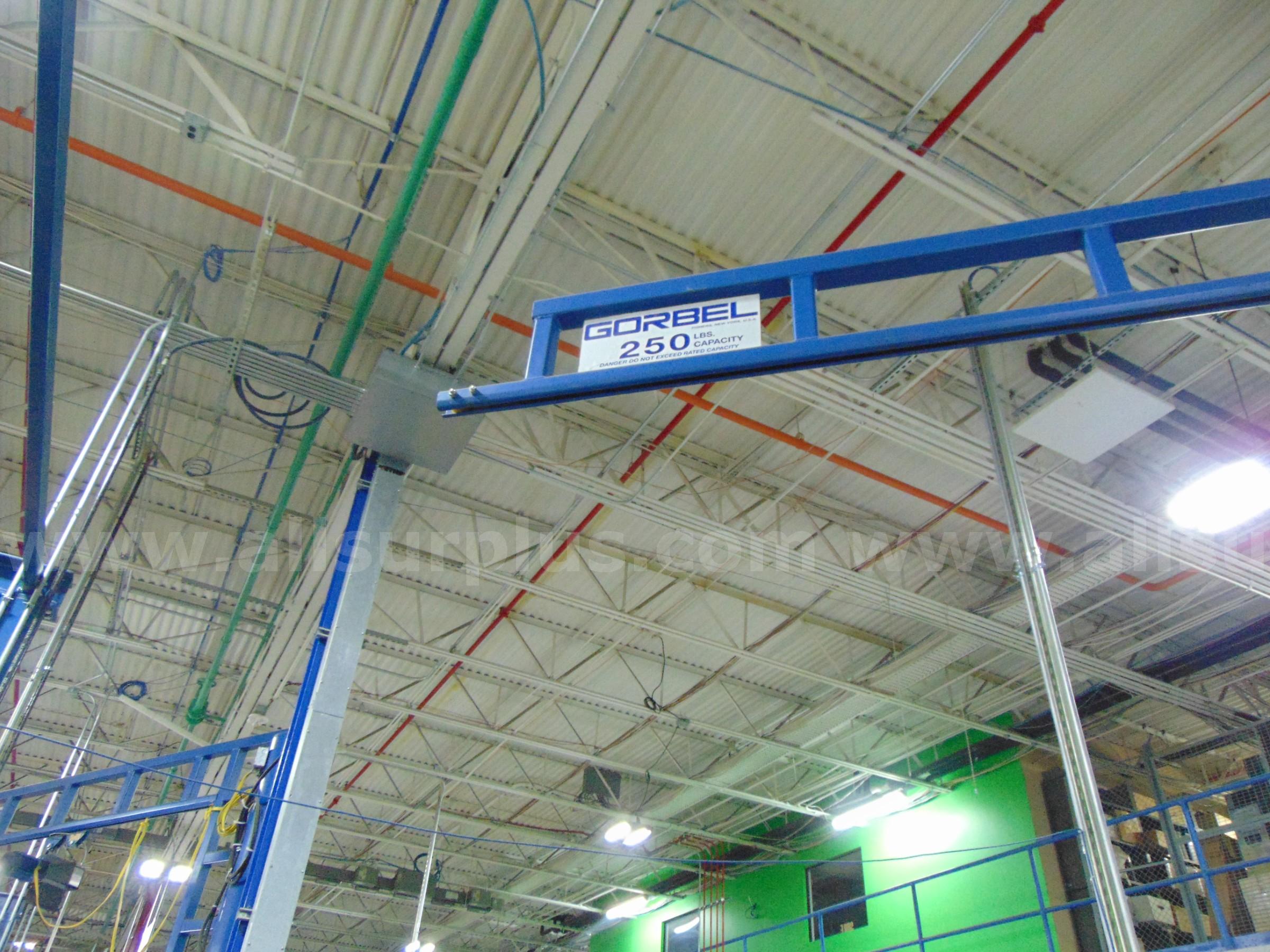 Gorbel Jib Crane Gorbel Free Standing Government Surplus Auction - Photo #2