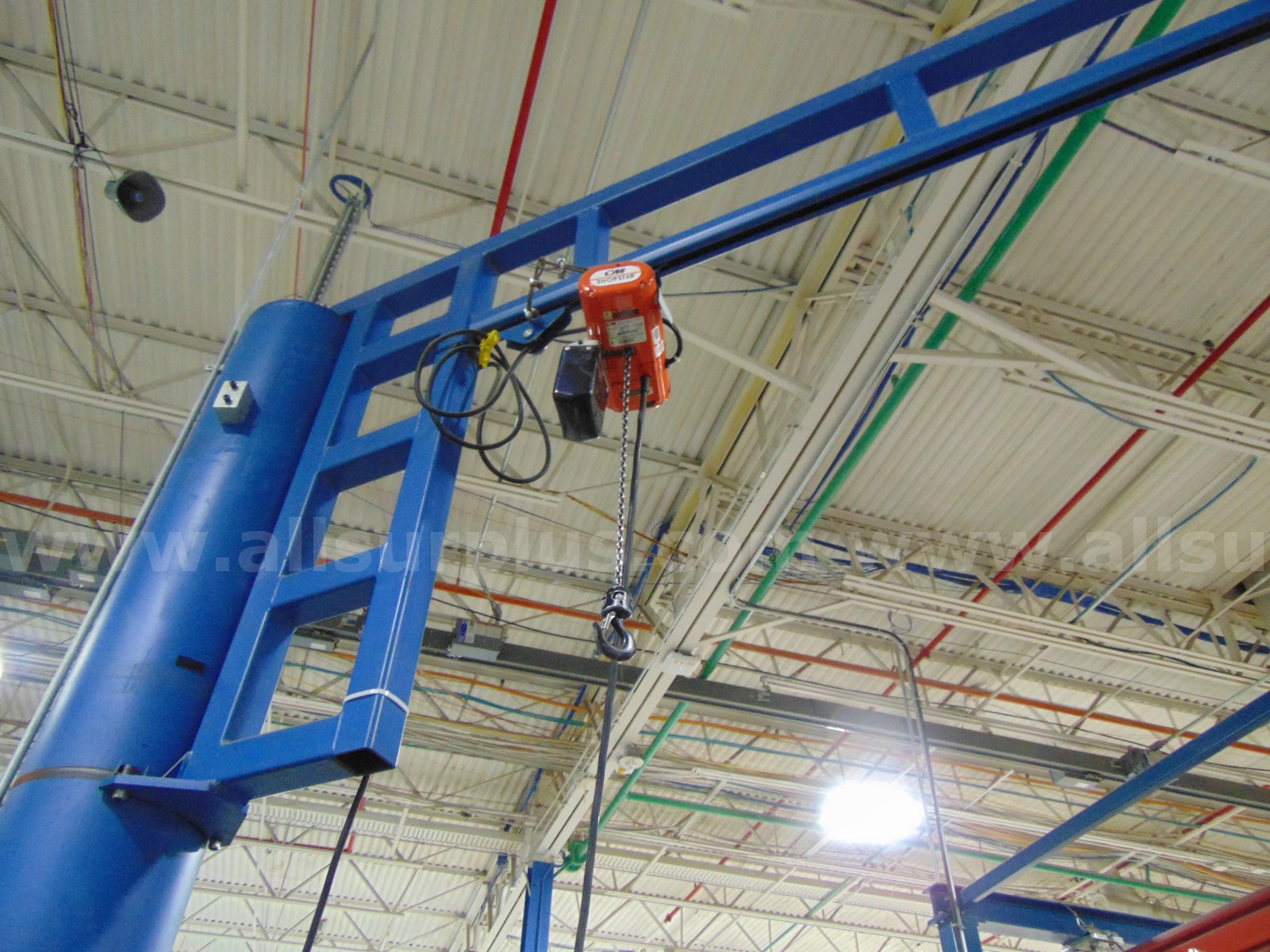 Gorbel Jib Crane Gorbel Free Standing Government Surplus Auction - Photo #3