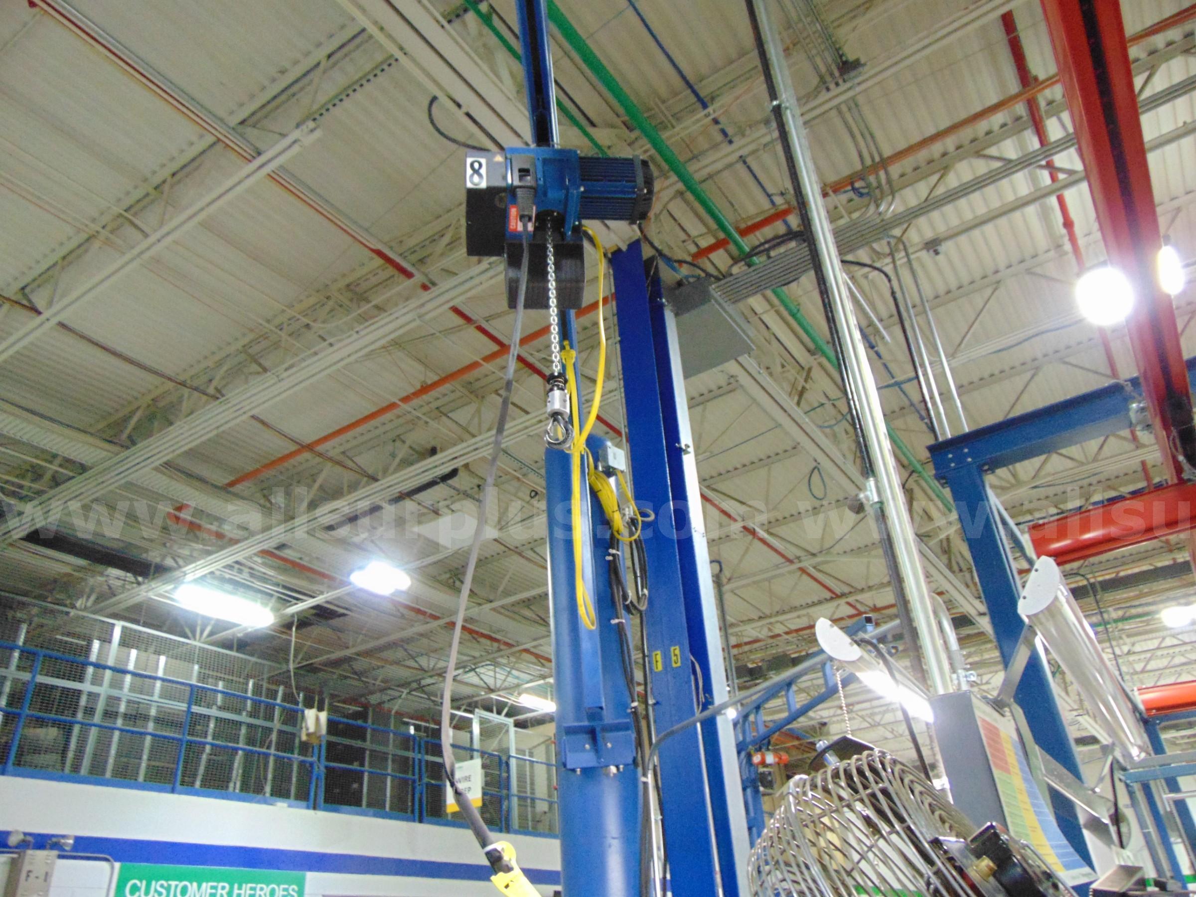 Gorbel Jib Crane Gorbel Free Standing Government Surplus Auction - Photo #2