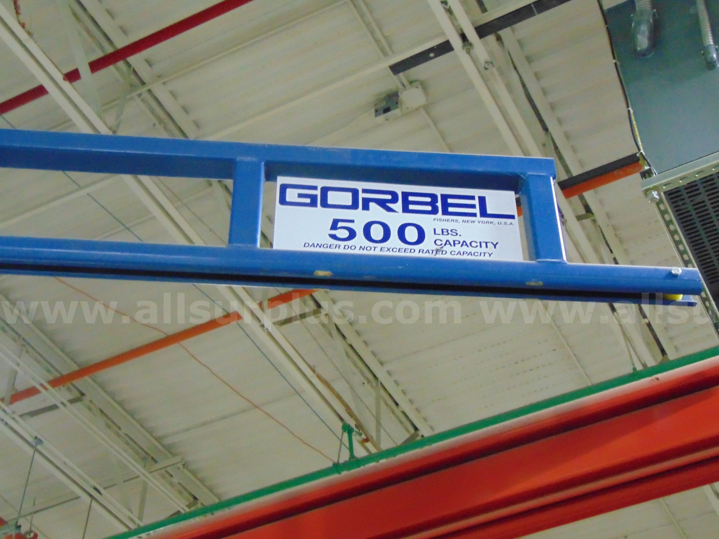Gorbel Jib Crane Gorbel Free Standing Government Surplus Auction - Photo #4