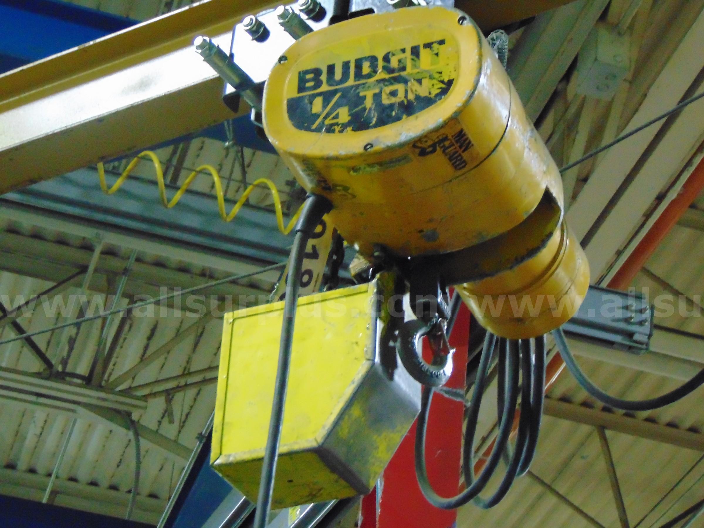 Budgit Jib Crane Budgit Pole Mounted Government Surplus Auction - Photo #2
