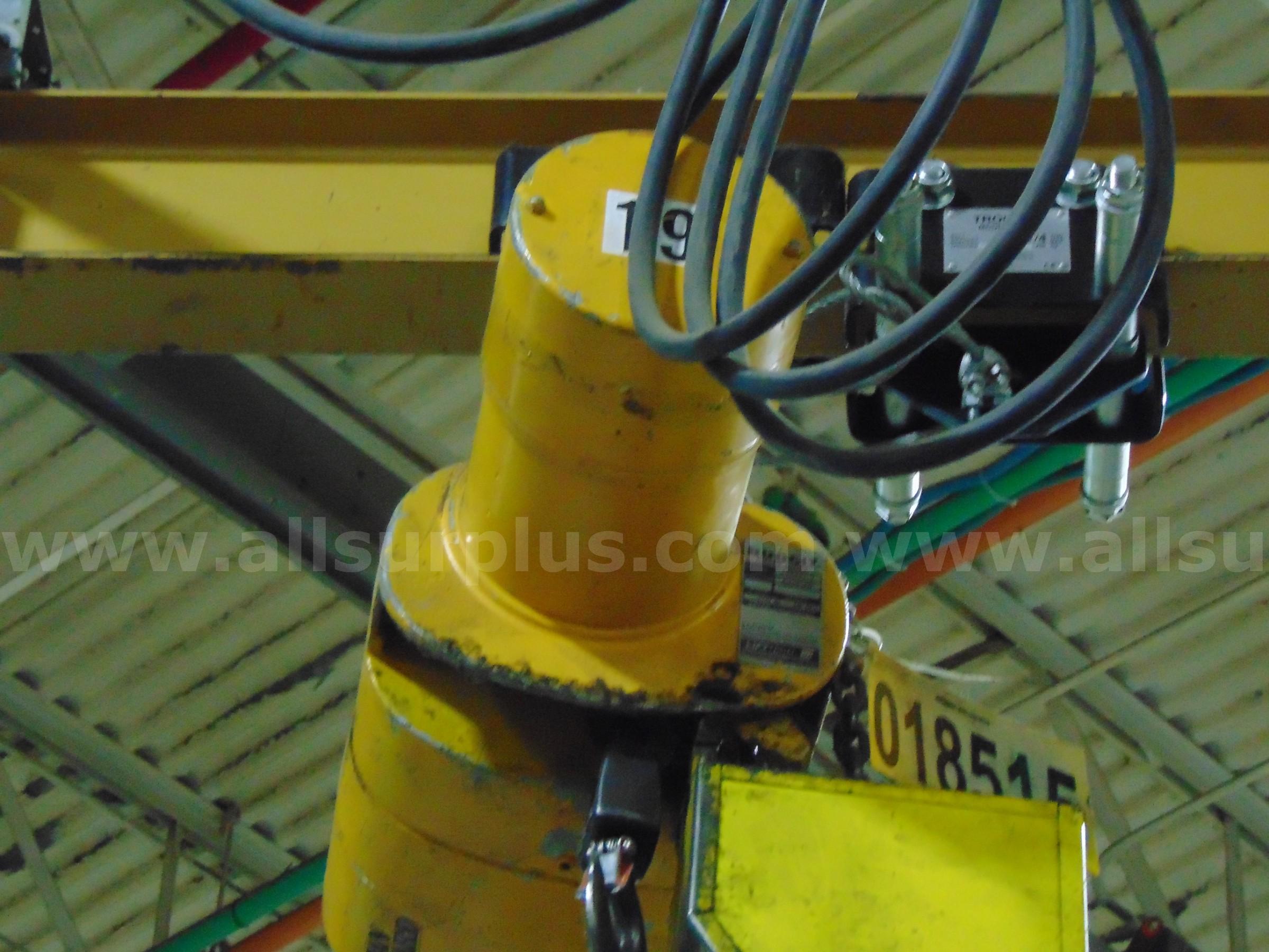 Budgit Jib Crane Budgit Pole Mounted Government Surplus Auction - Photo #3