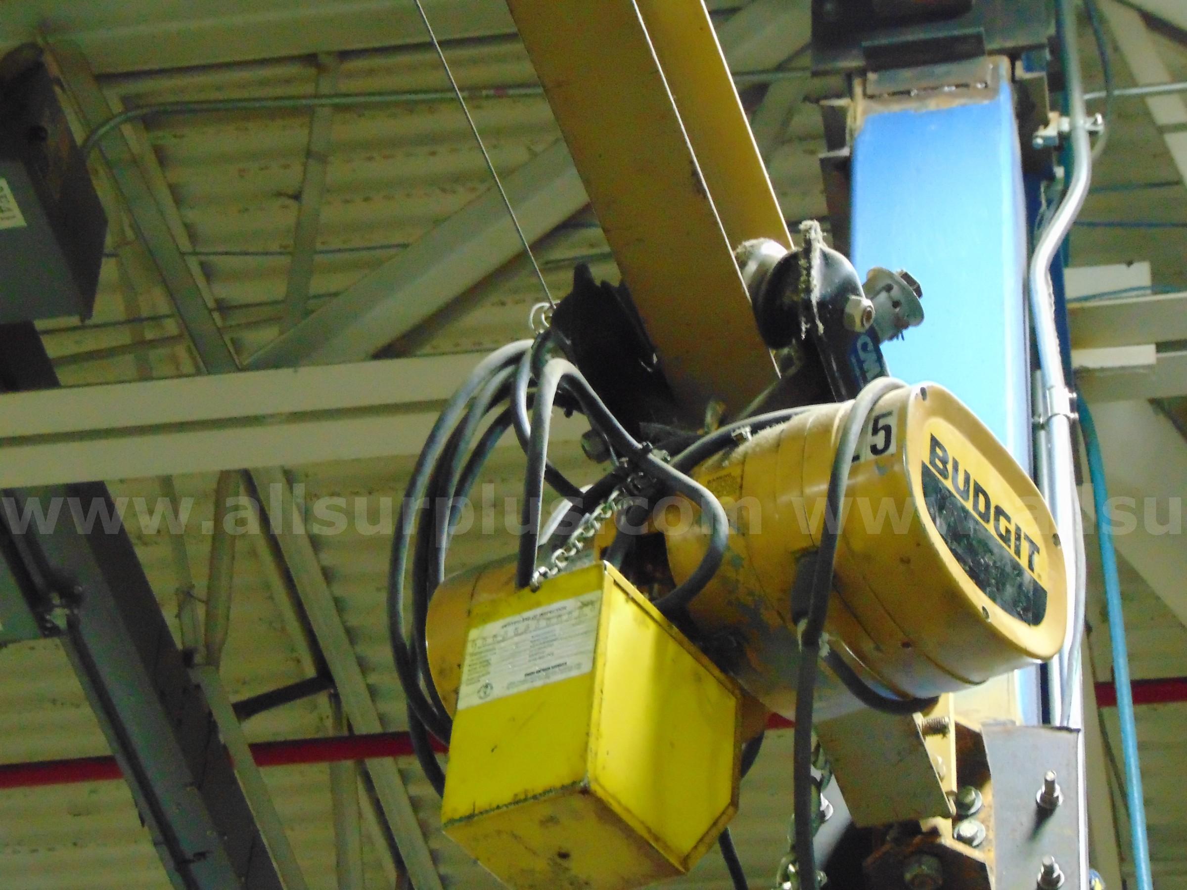 Budgit Jib Crane Budgit Pole Mounted Government Surplus Auction - Photo #2