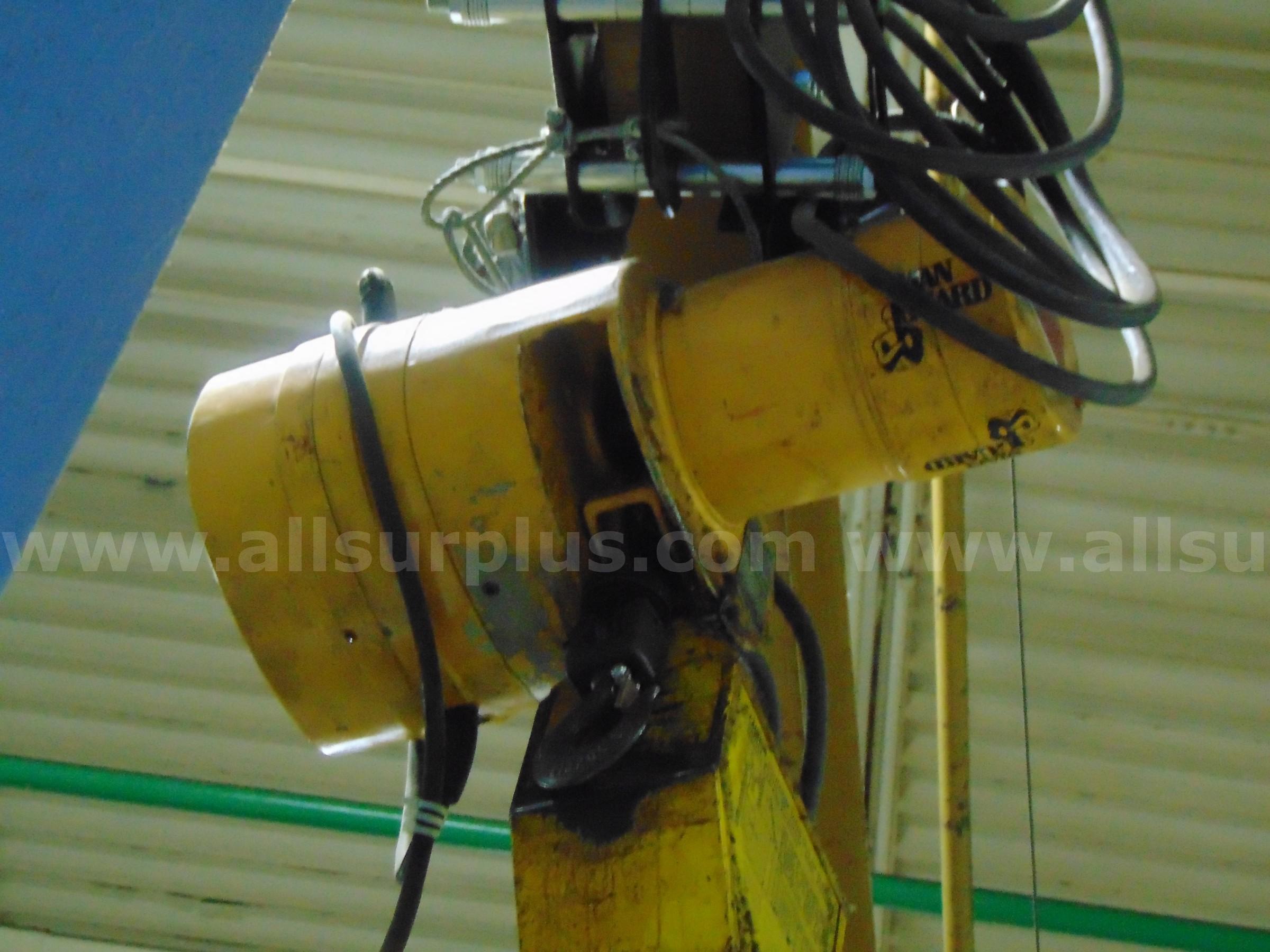 Budgit Jib Crane Budgit Pole Mounted Government Surplus Auction - Photo #3