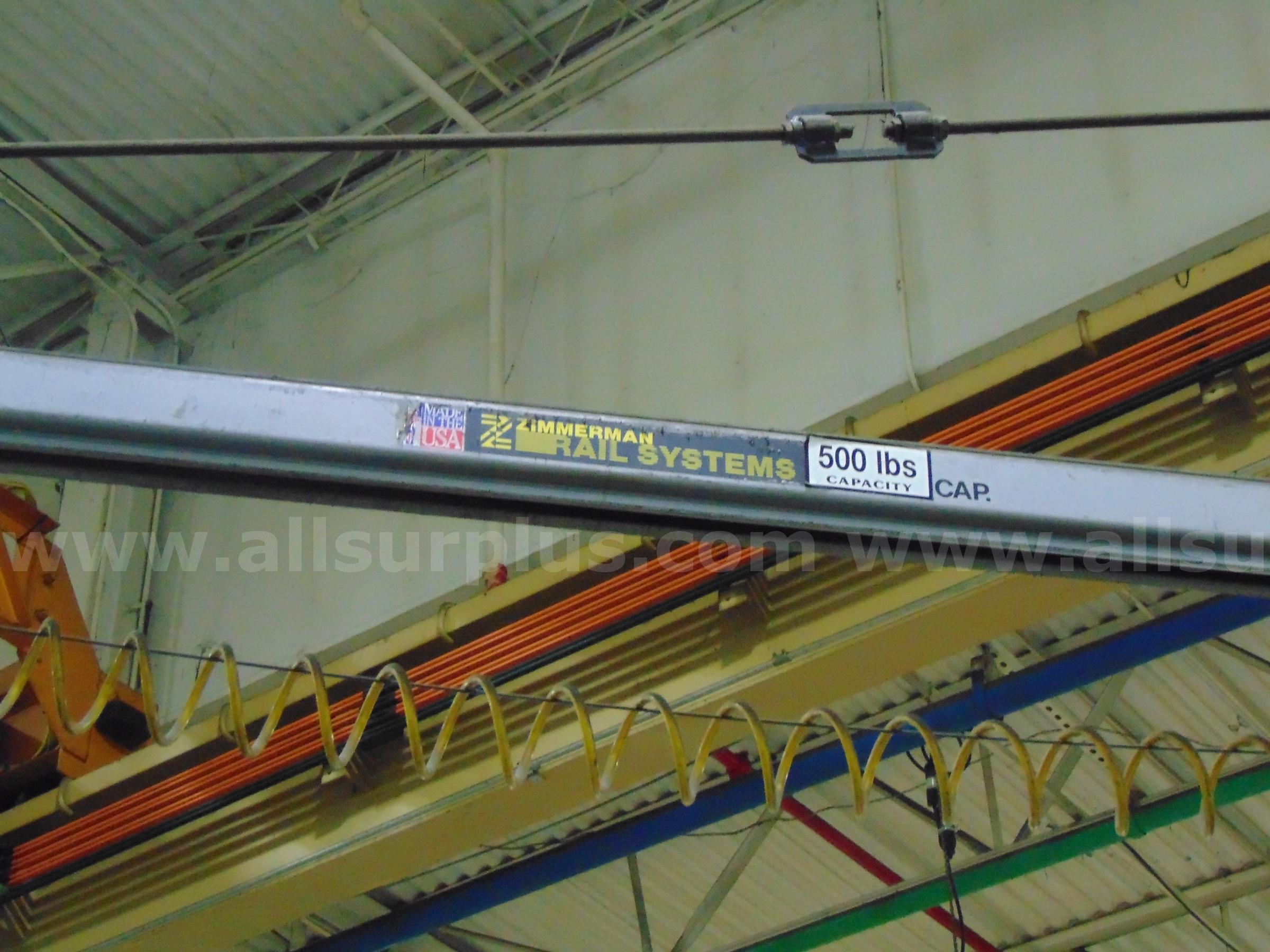 Zimmerman Jib Crane Zimmerman Pole Mounted Government Surplus Auction - Photo #4