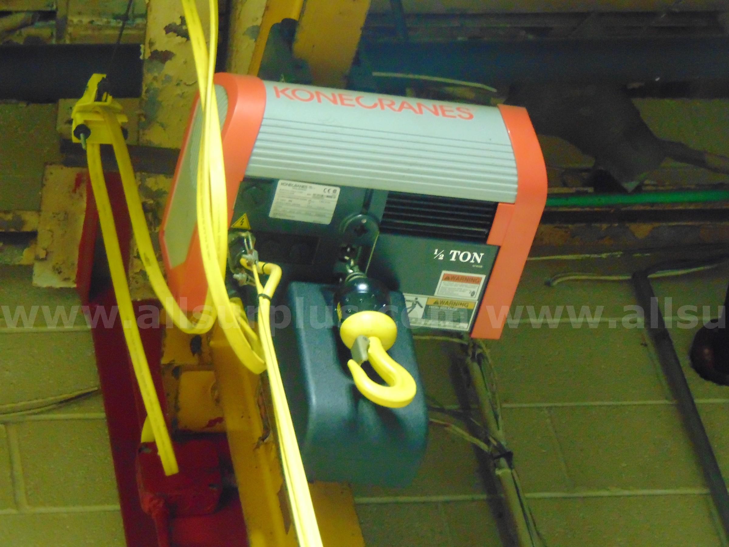 Konecranes Jib Crane Konecranes Pole Mounted Government Surplus Auction - Photo #3