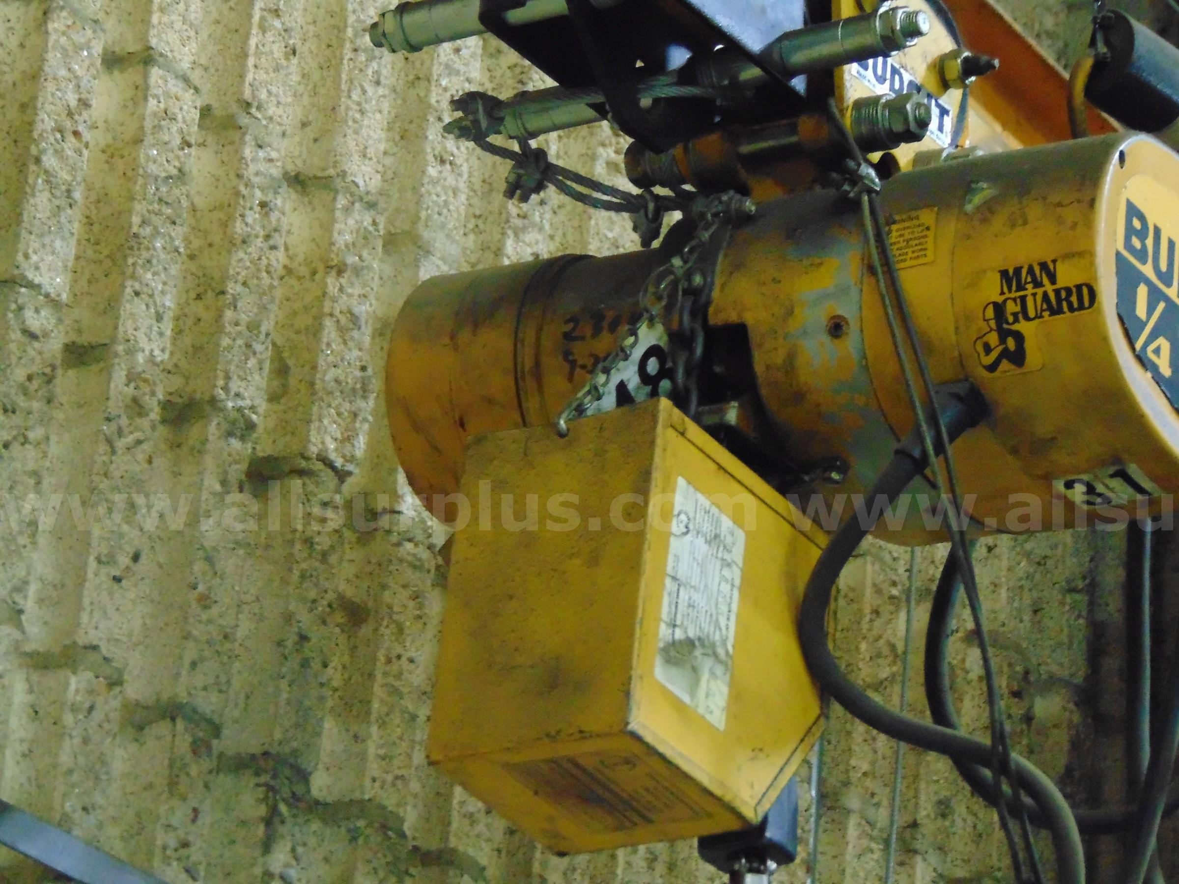 Budgit Jib Crane Budgit Pole Mounted Government Surplus Auction - Photo #3