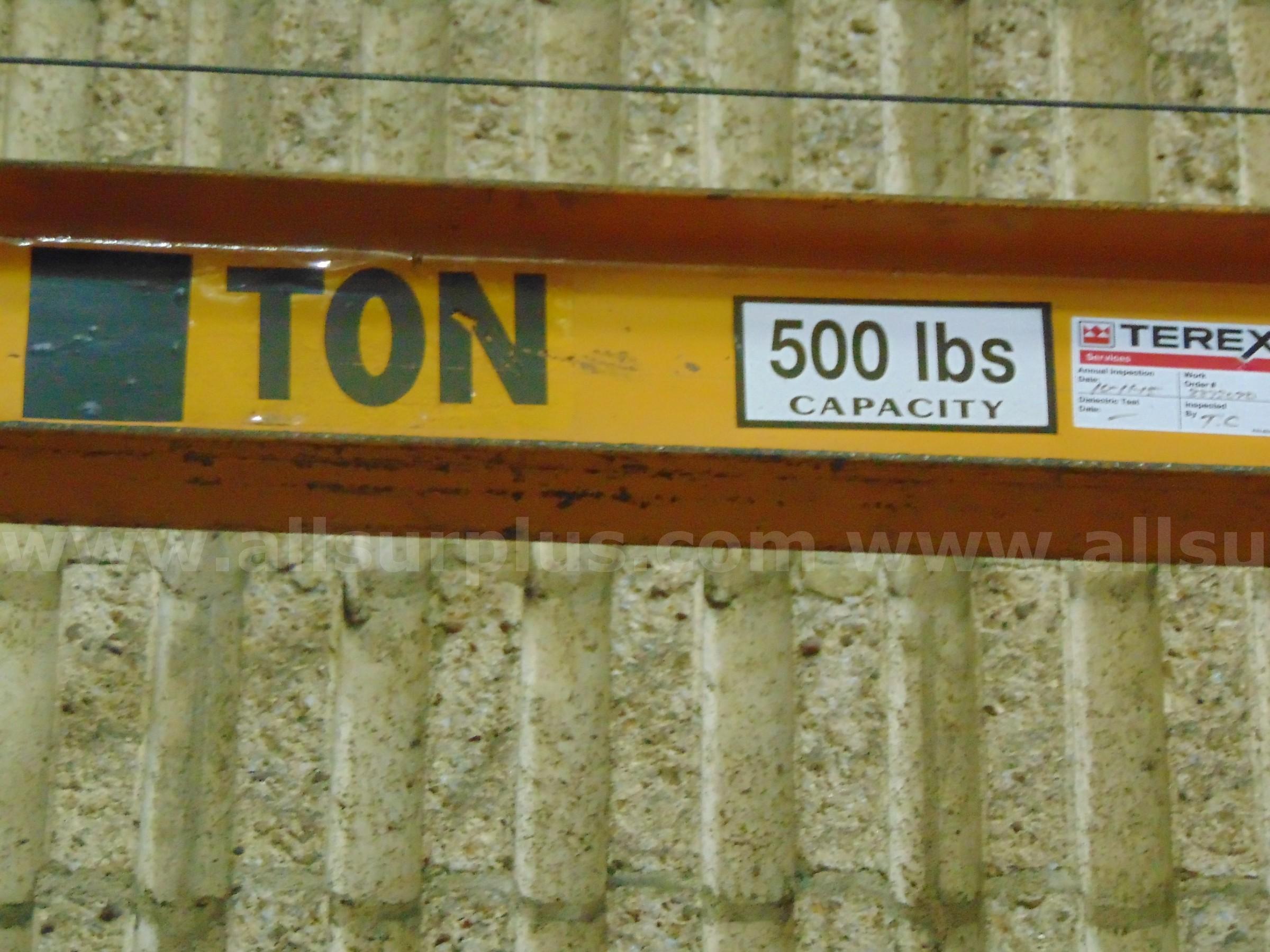 Budgit Jib Crane Budgit Pole Mounted Government Surplus Auction - Photo #4