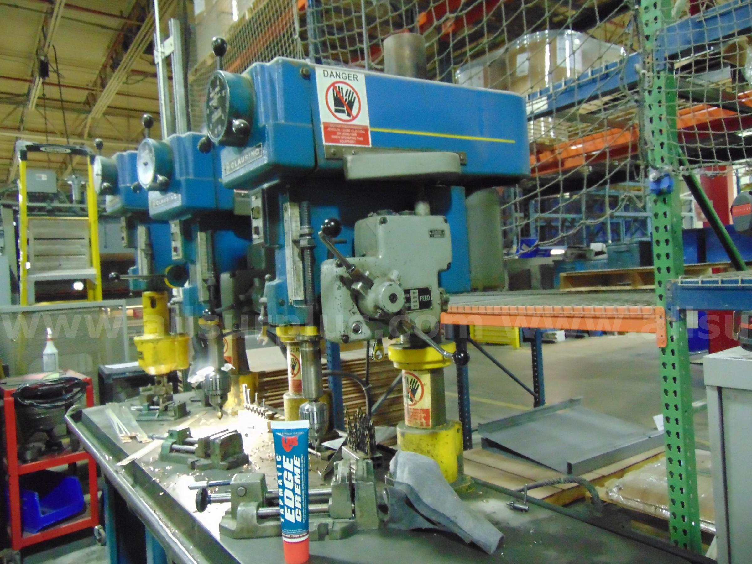Clausing 2284 Gang Drill Press Clausing 2284 Government Surplus Auction - Photo #2