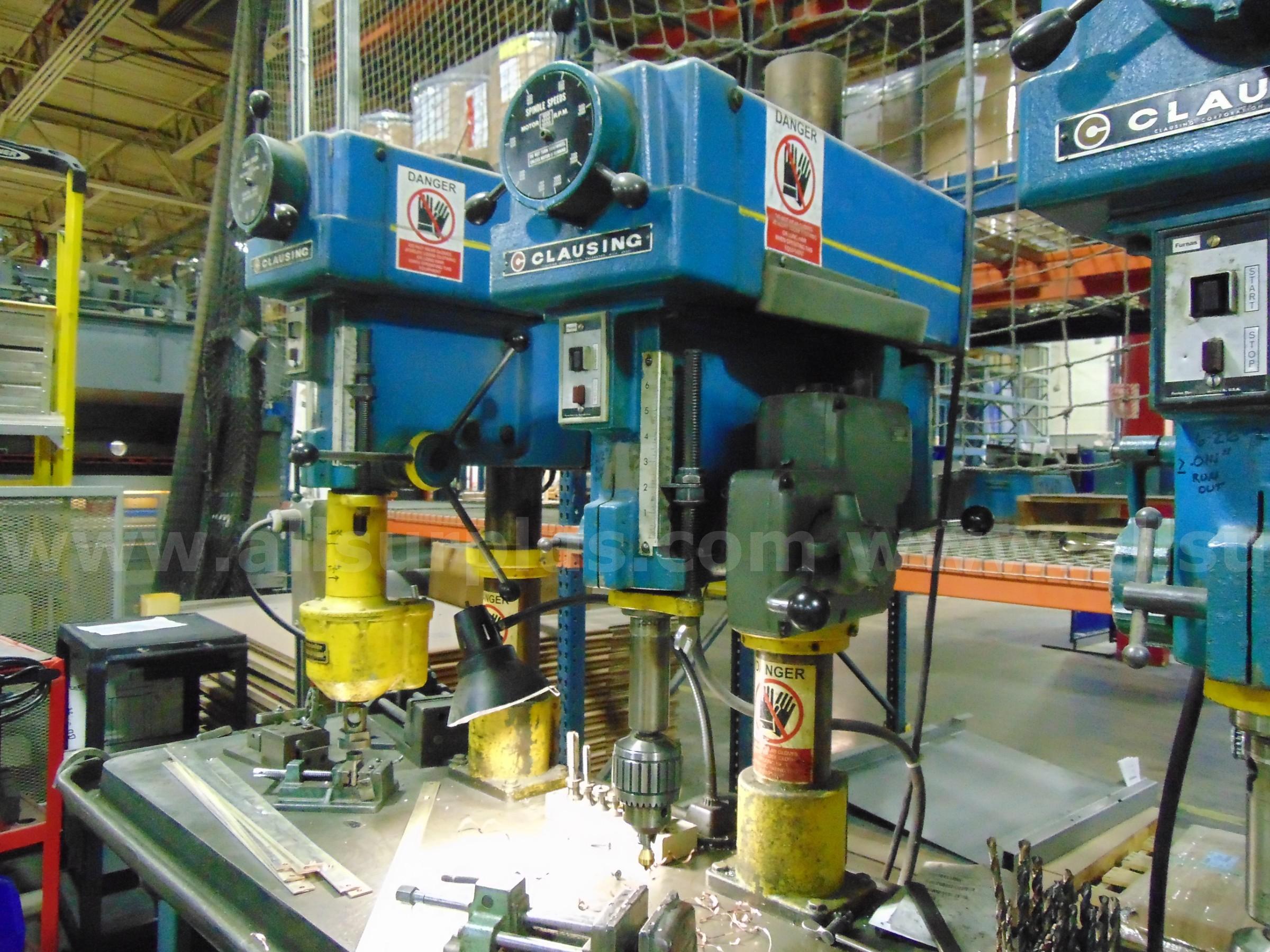 Clausing 2284 Gang Drill Press Clausing 2284 Government Surplus Auction - Photo #3