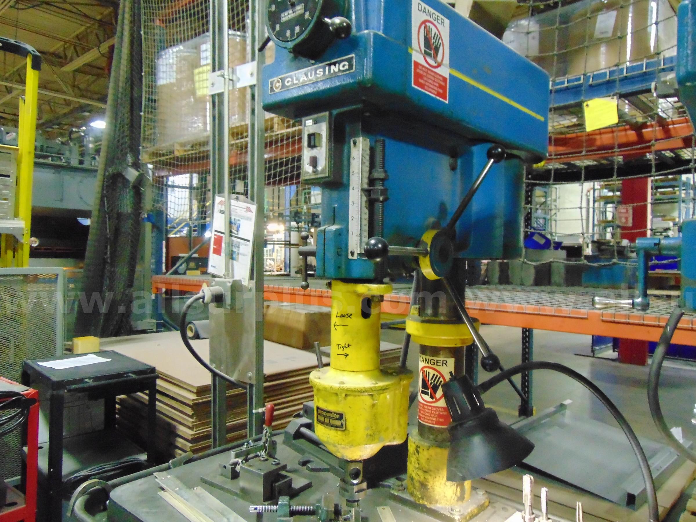 Clausing 2284 Gang Drill Press Clausing 2284 Government Surplus Auction - Photo #4