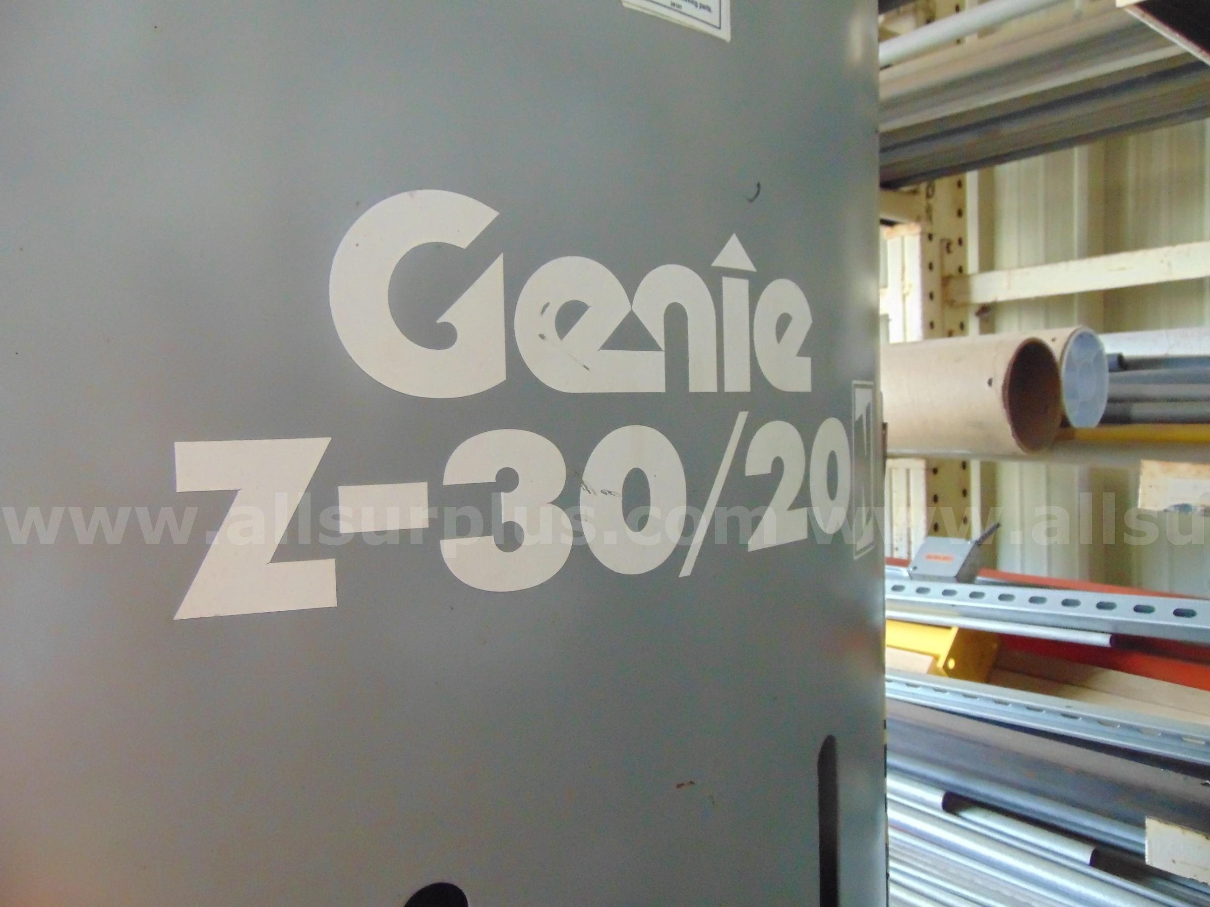 Genie Z-30/20 Boom Lift Genie Z-30/20 Government Surplus Auction - Photo #3