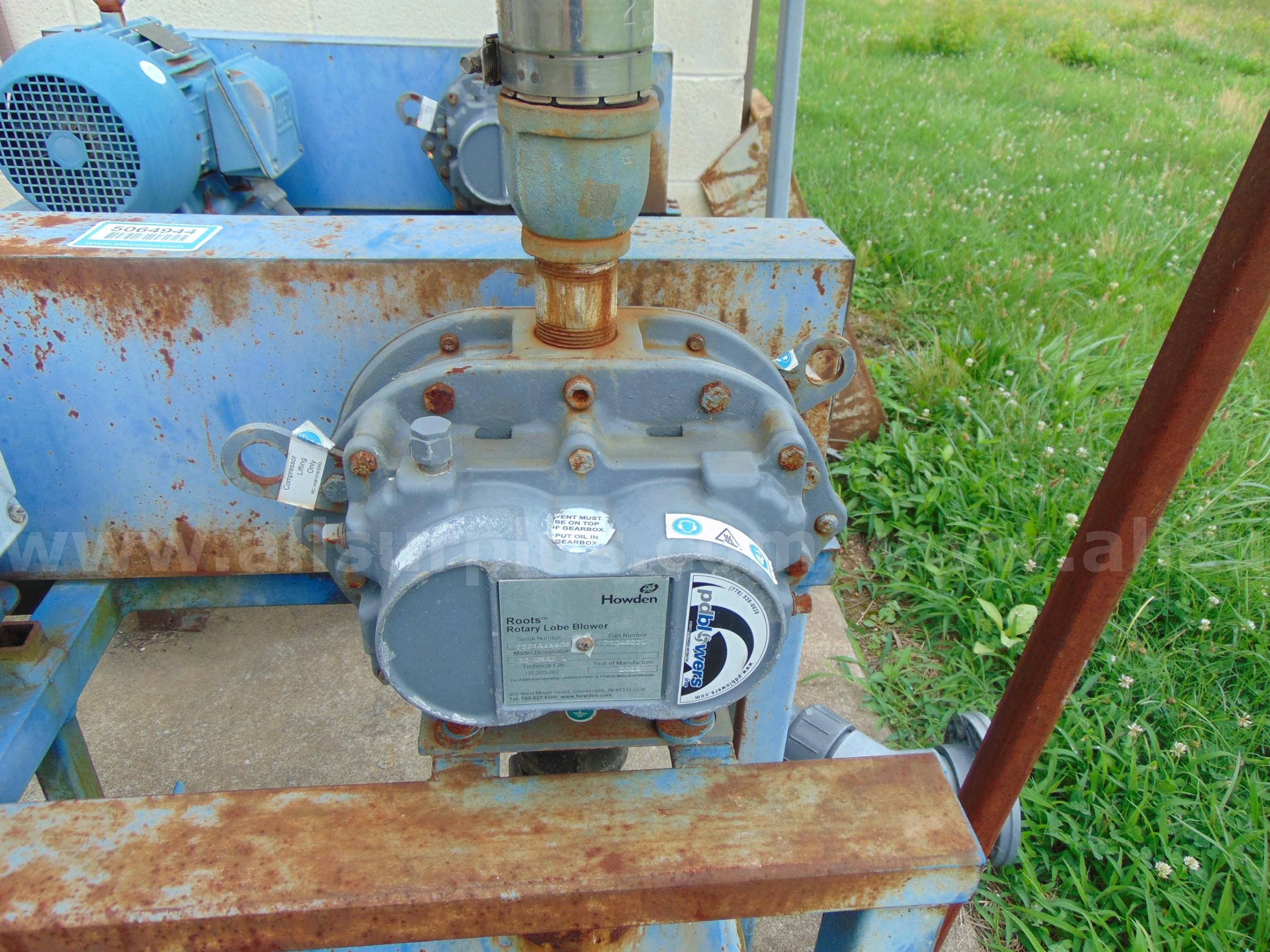 2022 Howden 32 URAIL Rotary Blowers Howden 32 URAIL Government Surplus Auction - Photo #3