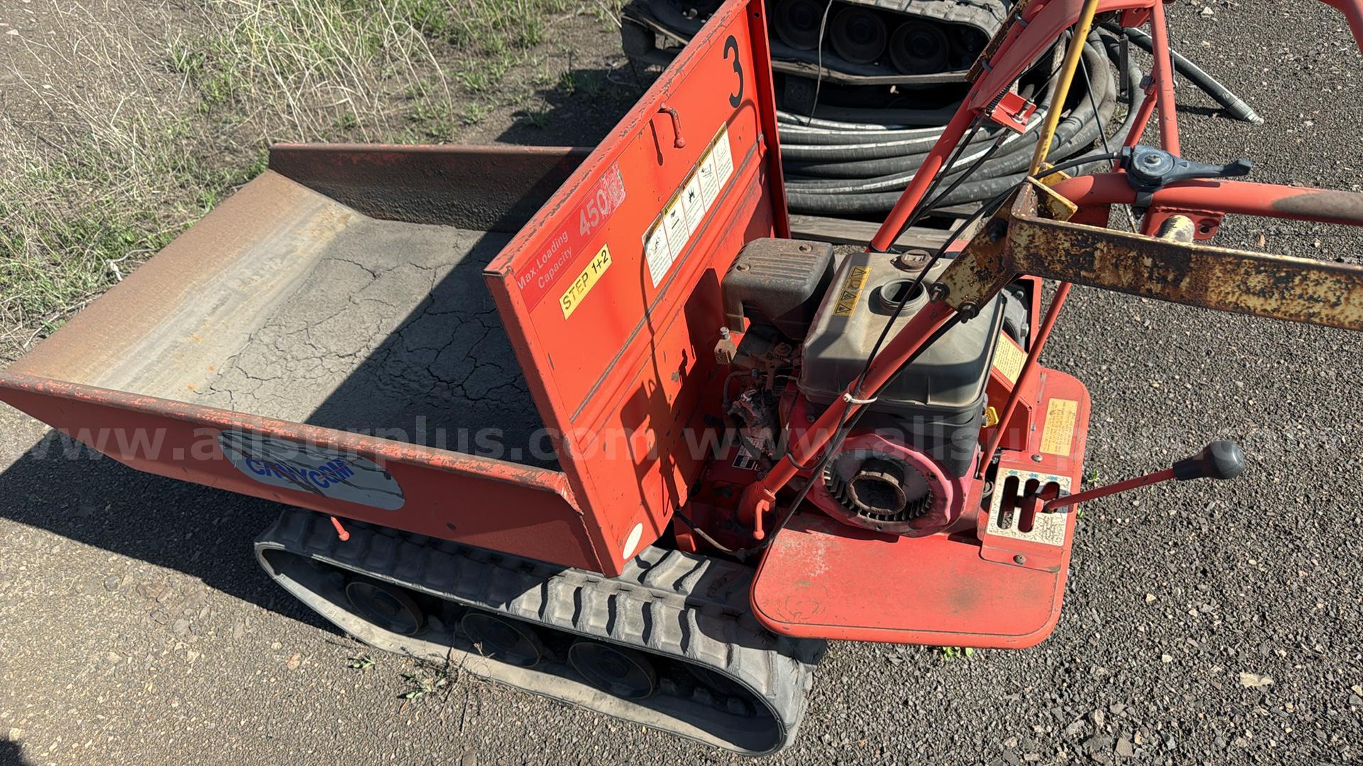 Lot of 7 Canycom S25A 450kg Mini Track Dumpers  450kg Government Surplus Auction - Photo #4
