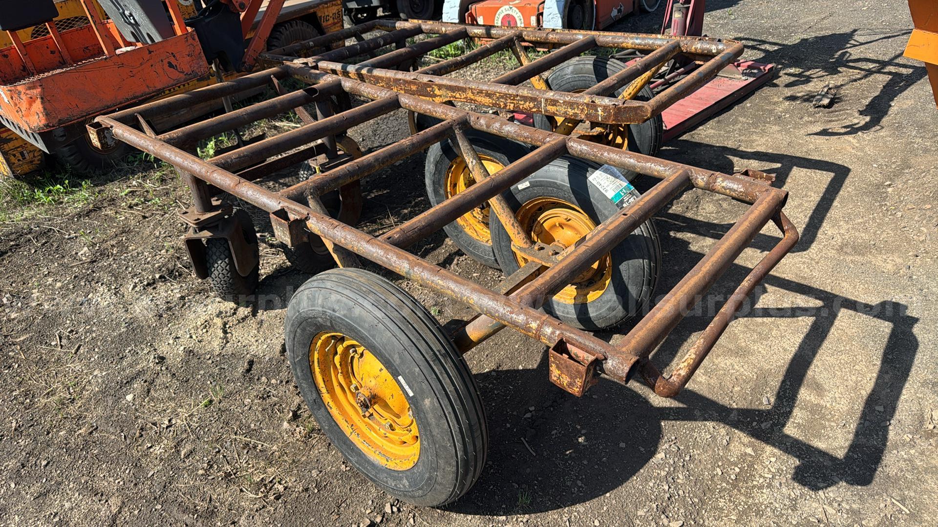 (2) Flatbed carts   Government Surplus Auction - Primary Photo