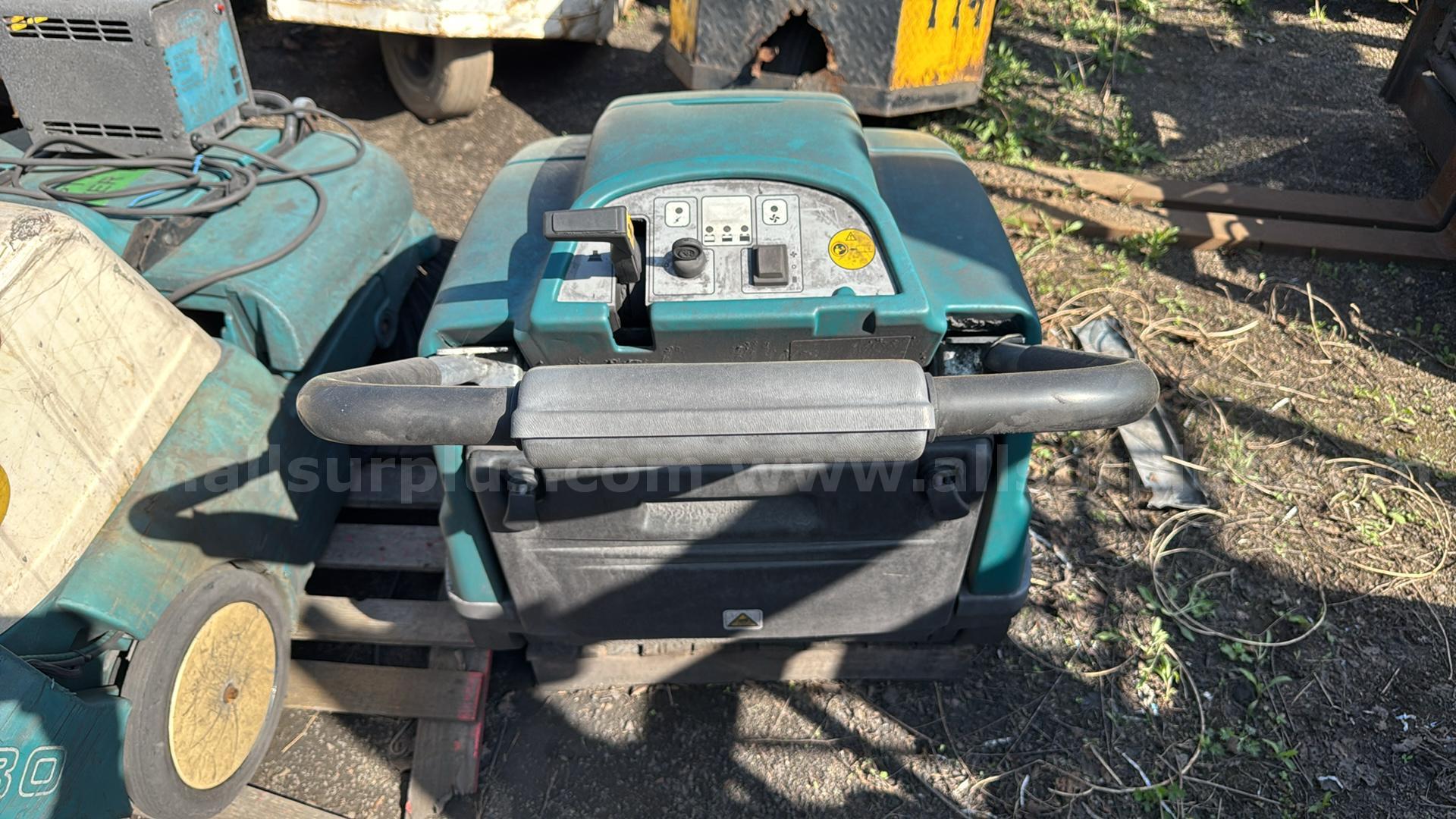 Tennant S7 Walk-Behind Floor Sweeper  S7 Government Surplus Auction - Photo #3