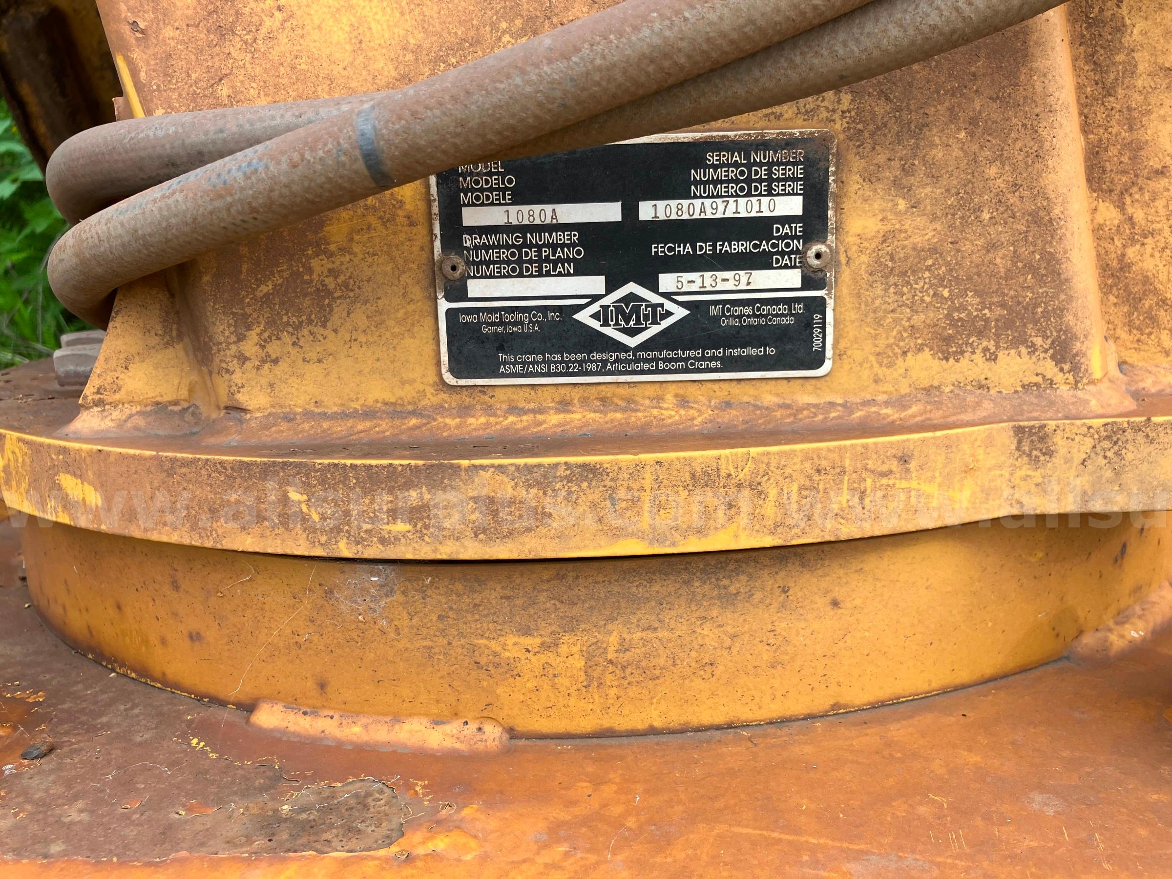 IMT 7200 Series Crane Arm IMT 7200 Government Surplus Auction - Photo #3