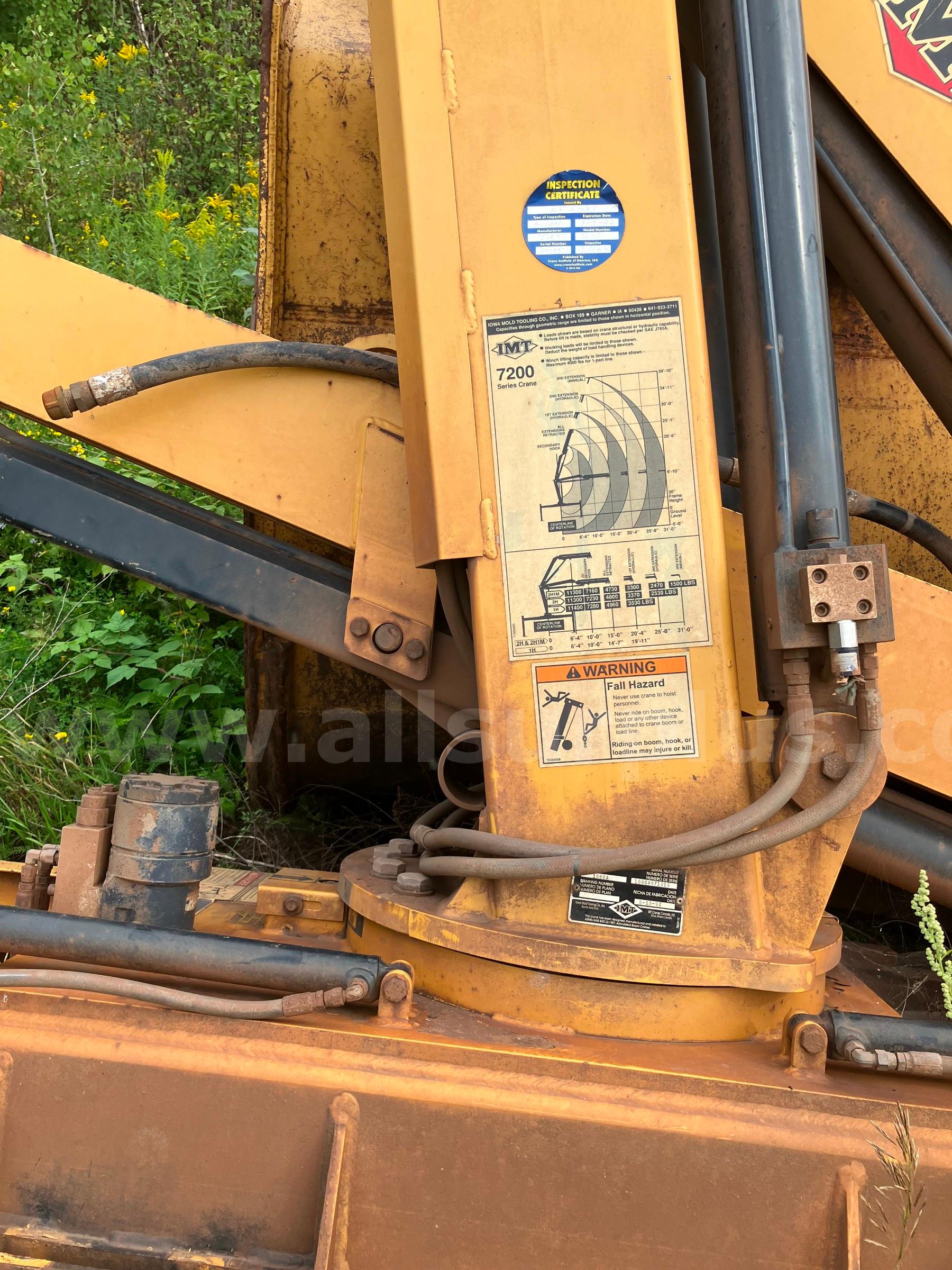 IMT 7200 Series Crane Arm IMT 7200 Government Surplus Auction - Photo #4