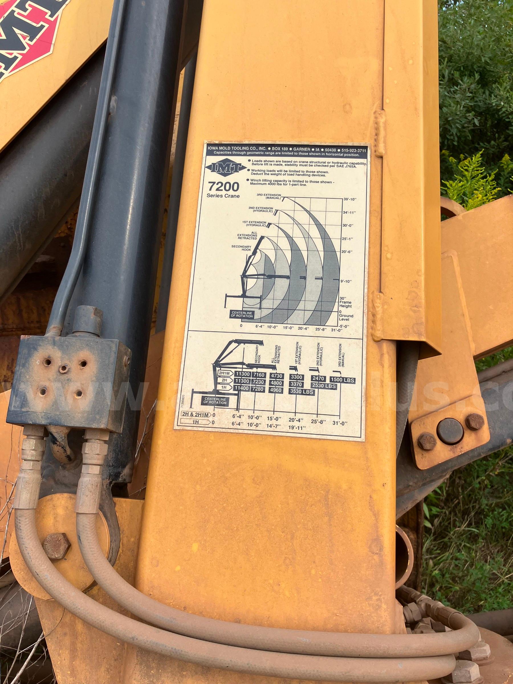 IMT 7200 Series Crane Arm IMT 7200 Government Surplus Auction - Photo #2