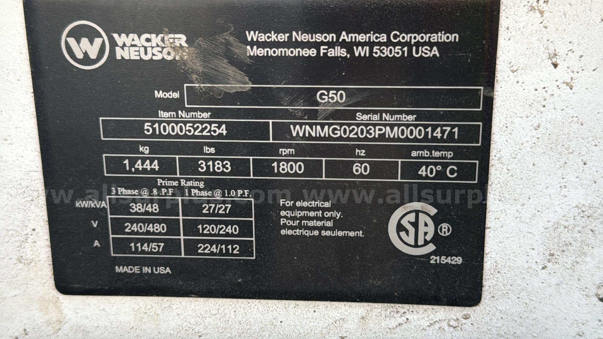 (4) Portable Generators  G50 Government Surplus Auction - Photo #5