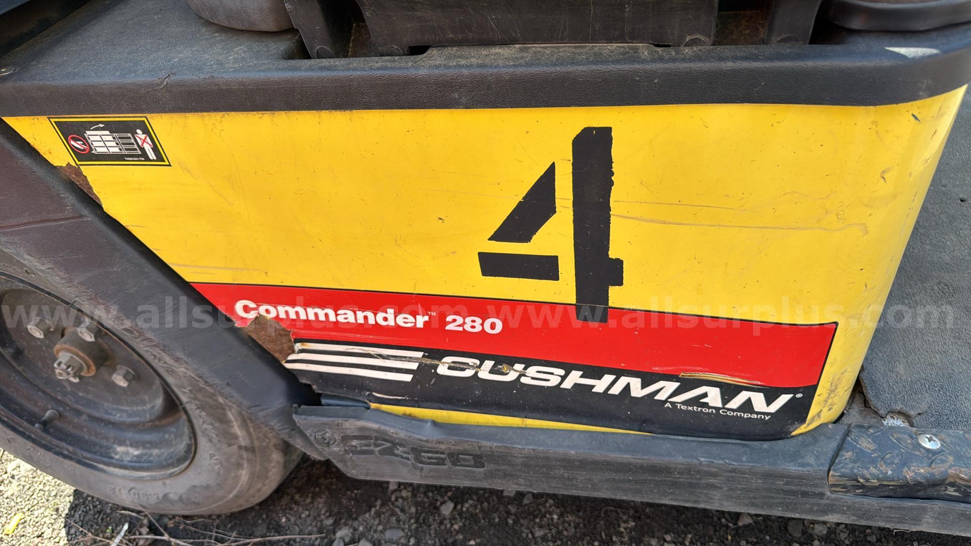 Cushman Commander 280 Industrial Utility Cart Cushman 280 Government Surplus Auction - Photo #2