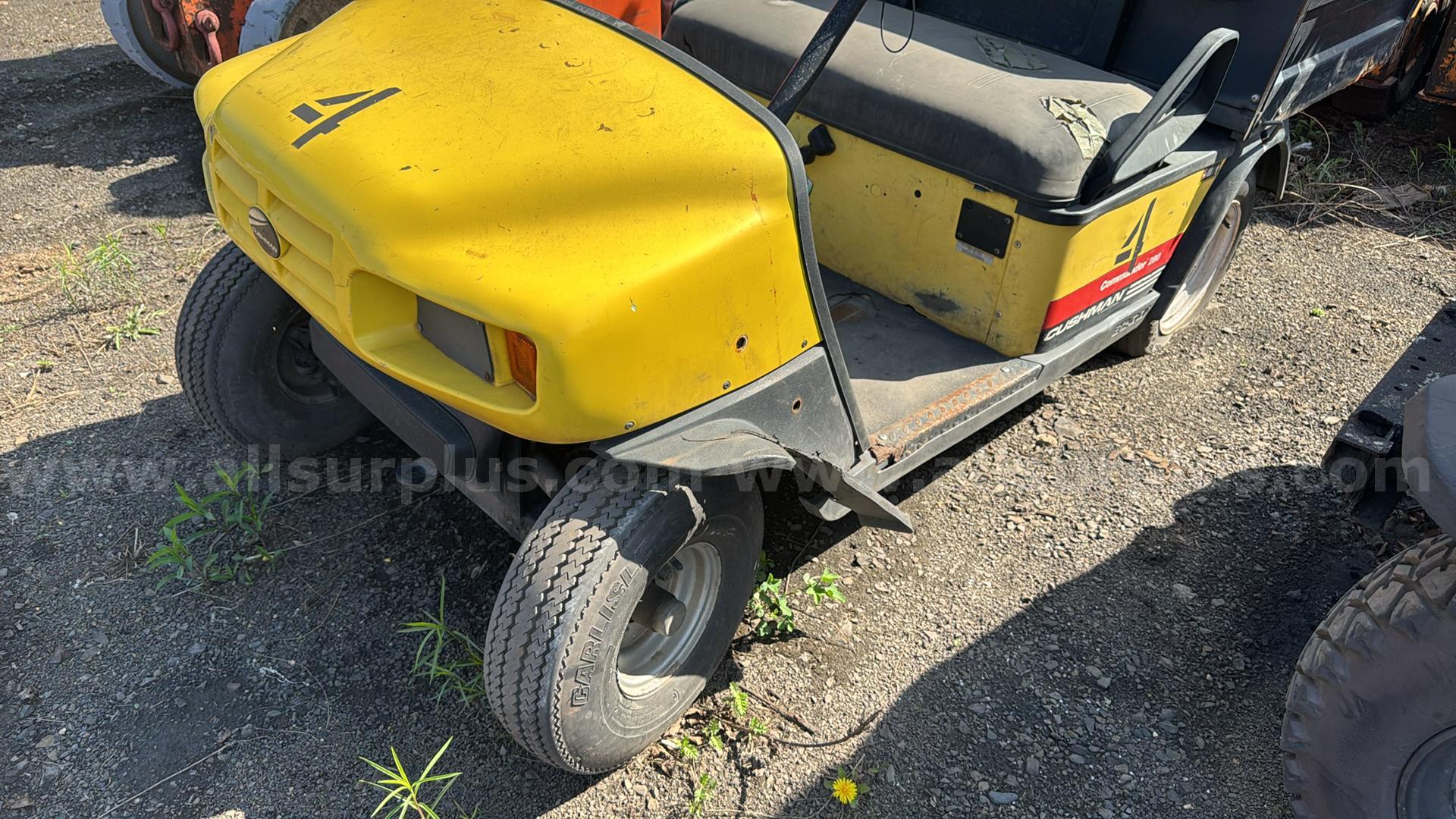Cushman Commander 280 Industrial Utility Cart Cushman 280 Government Surplus Auction - Photo #5