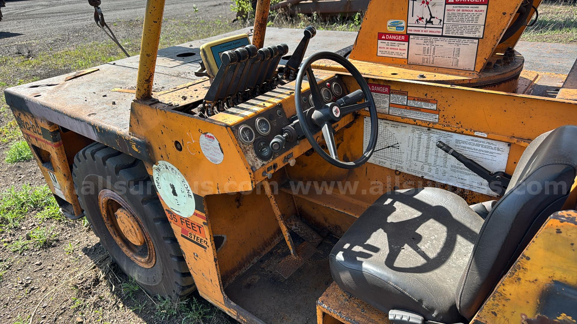 Broderson IC-80-2F Carry Deck Crane Broderson IC-80-2F Government Surplus Auction - Photo #2