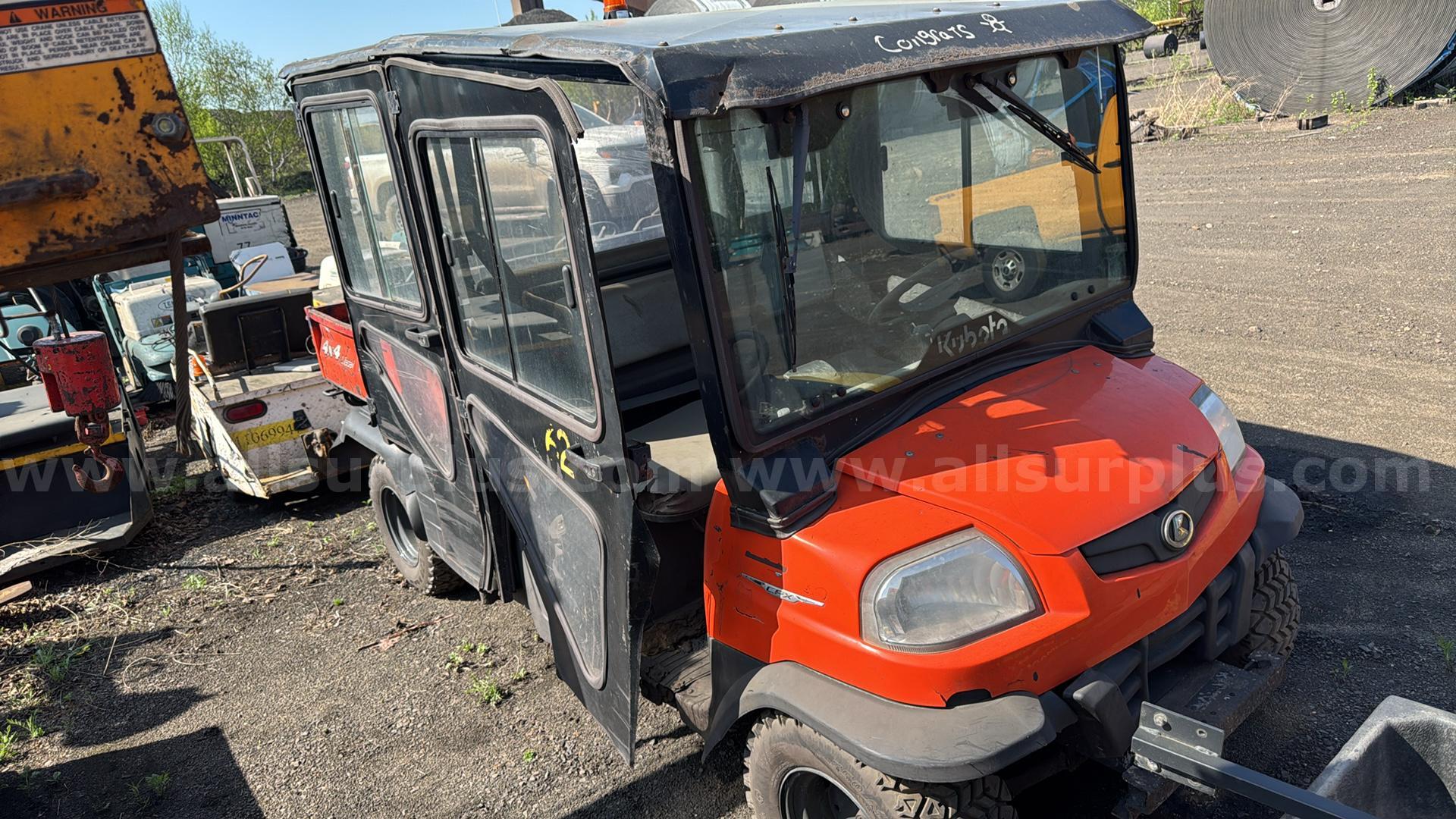 Kubota RTV-X900 4x4 Diesel Utility Vehicle