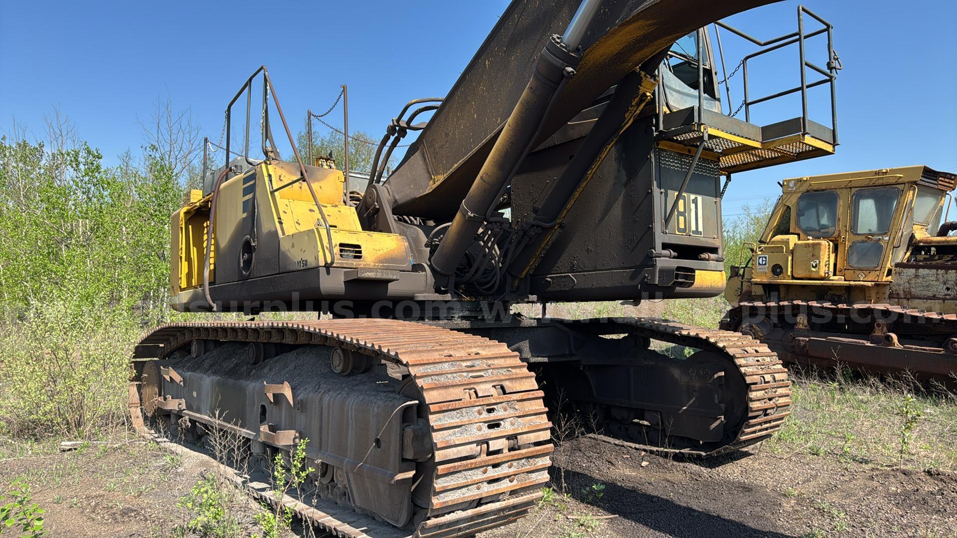 Komatsu PC1100LC Hydraulic Crawler Excavator Komatsu PC1100LC Government Surplus Auction - Photo #2