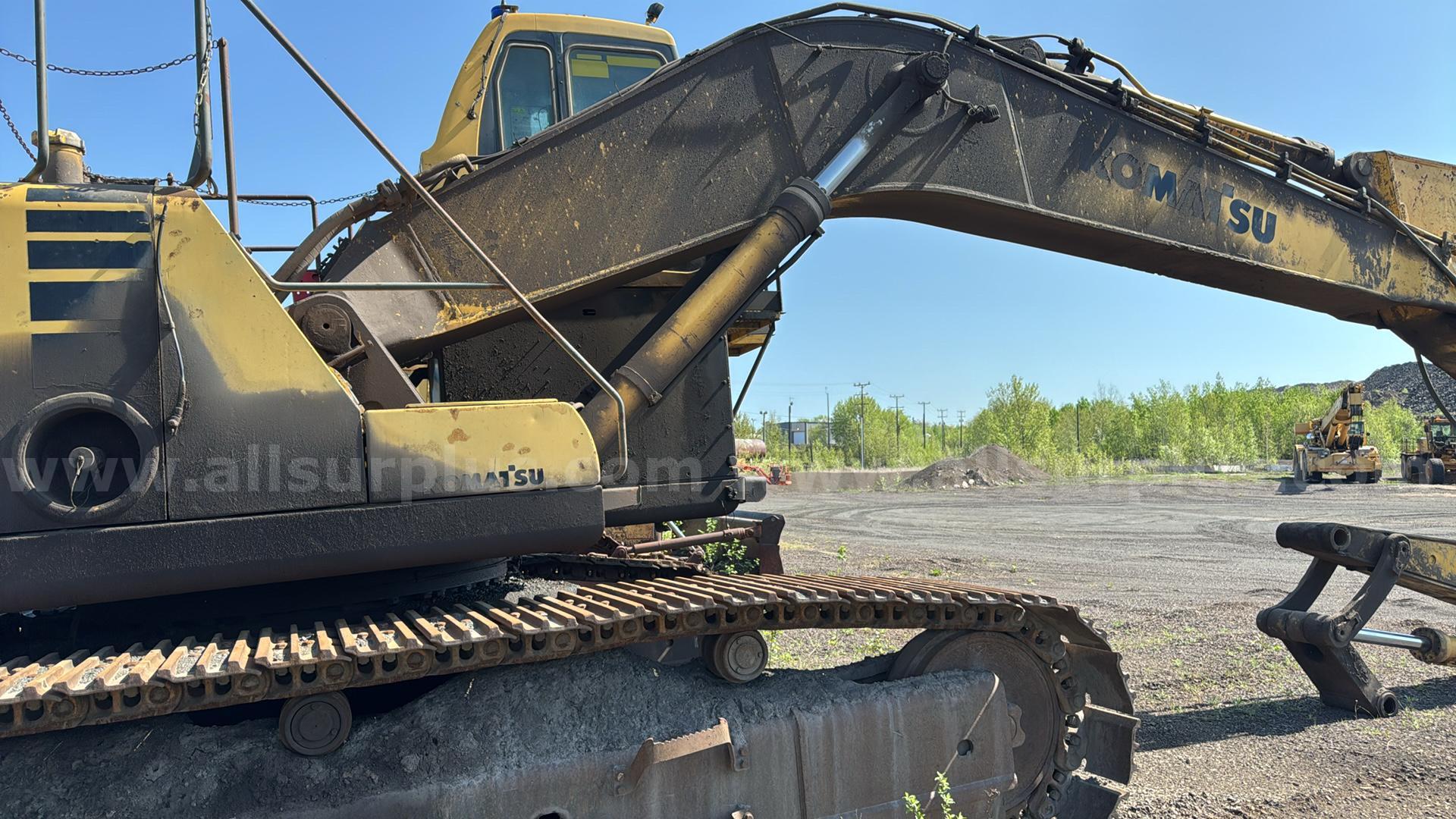 Komatsu PC1100LC Hydraulic Crawler Excavator Komatsu PC1100LC Government Surplus Auction - Photo #4