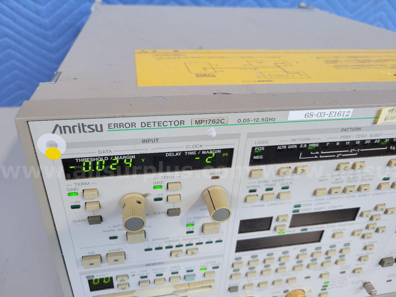 Anritsu MP1762C Error Detector, 0.05-12.5GHz Anritsu MP1762C Government Surplus Auction - Photo #4